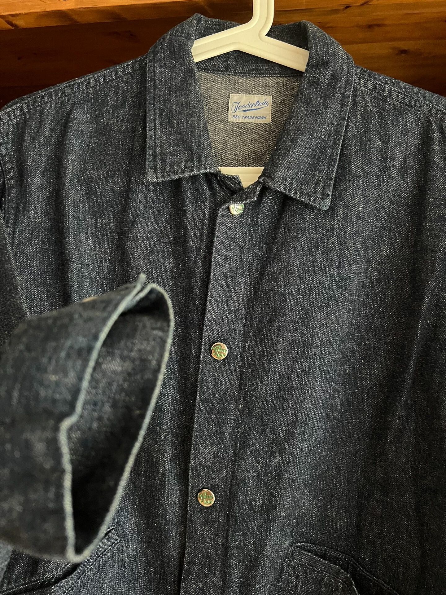 Tenderloin limited edition blue-dyed denim jacket Size US S / EU 44-46 / 1 - 4 Thumbnail