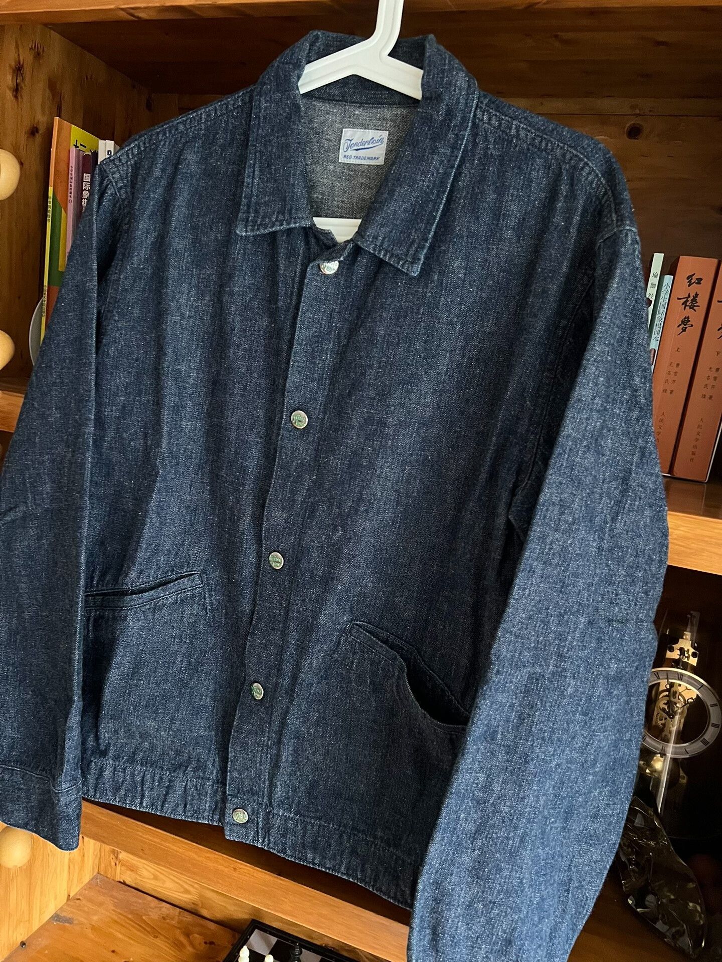 Tenderloin limited edition blue-dyed denim jacket Size US S / EU 44-46 / 1 - 3 Thumbnail