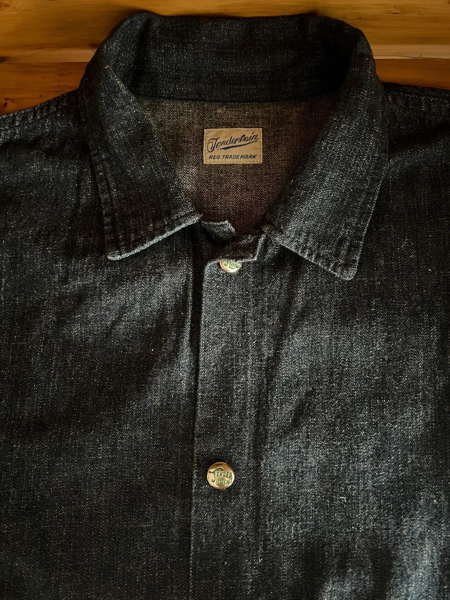 Tenderloin limited edition blue-dyed denim jacket Size US S / EU 44-46 / 1 - 9 Thumbnail