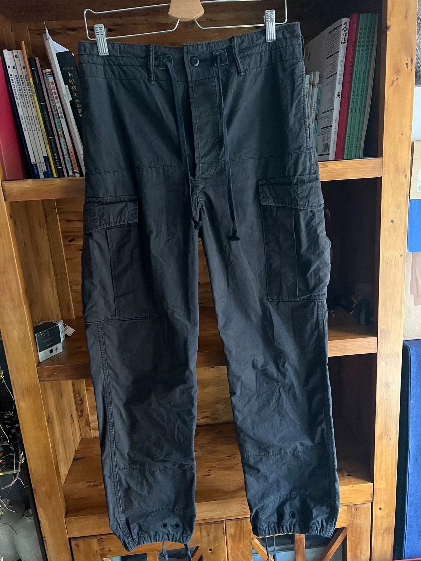 RRL Ralph Lauren classic double rl cotton-blend cargo pants Size US 31 - 2 Thumbnail