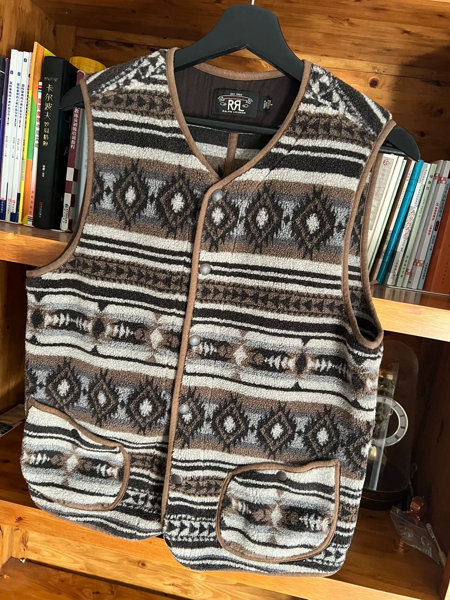 RRL Ralph Lauren wool navajo vest by double rl Size US M / EU 48-50 / 2 - 3 Thumbnail