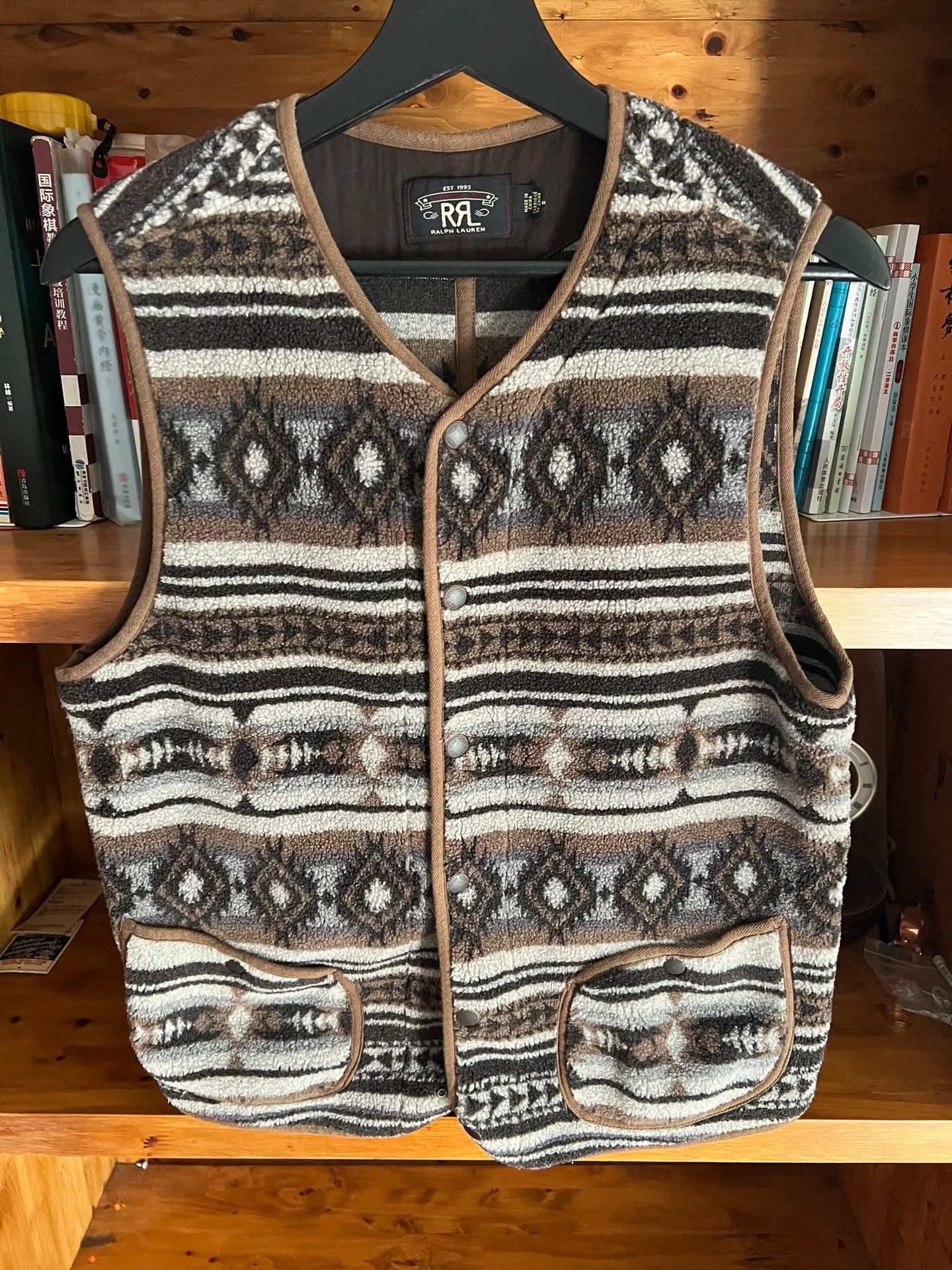 RRL Ralph Lauren wool navajo vest by double rl Size US M / EU 48-50 / 2 - 4 Thumbnail