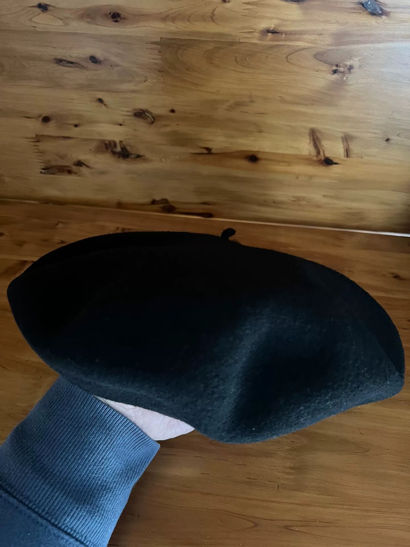 Bape black wool beret hat Size ONE SIZE - 2 Thumbnail