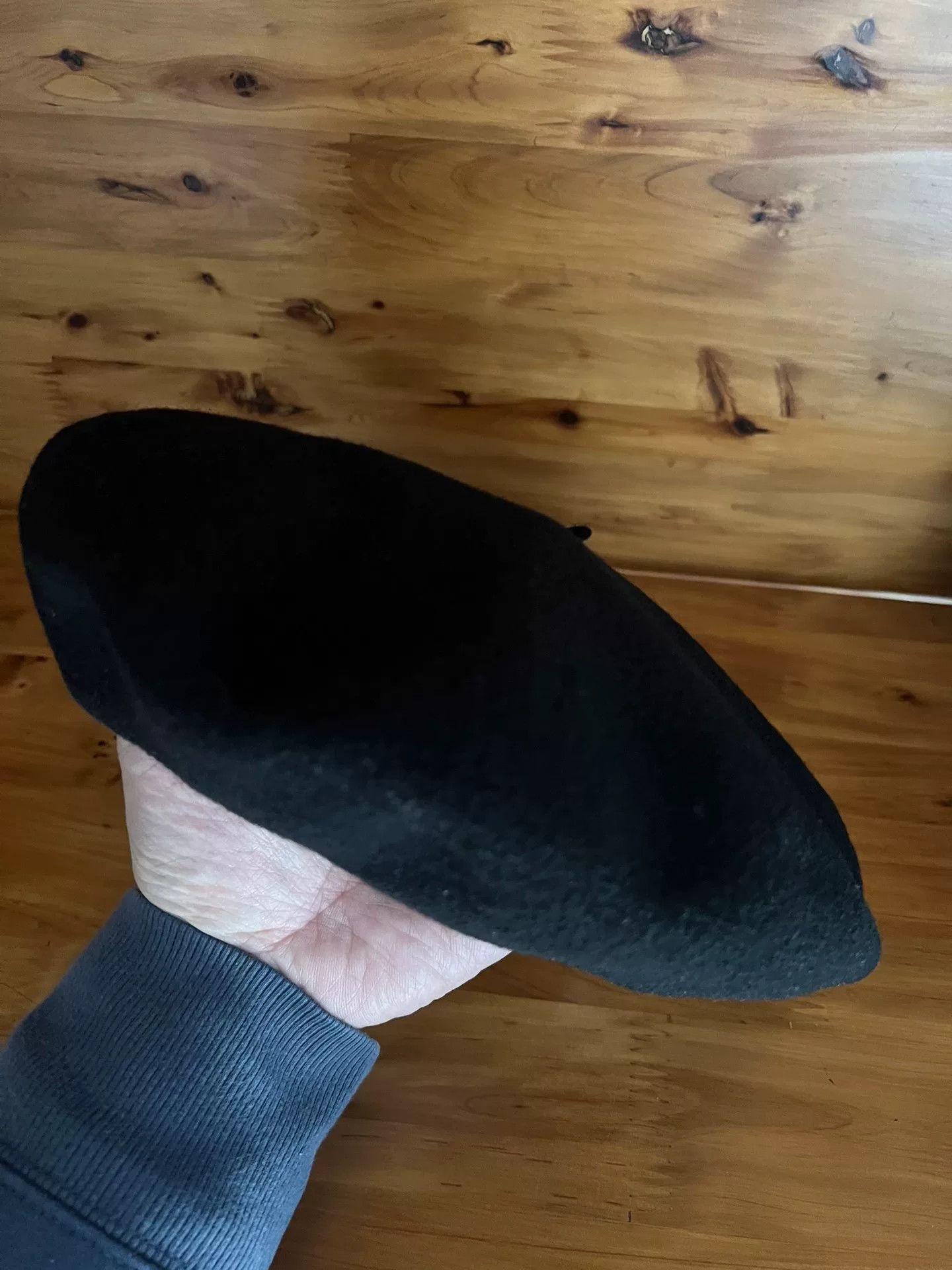 Bape black wool beret hat Size ONE SIZE - 3 Thumbnail