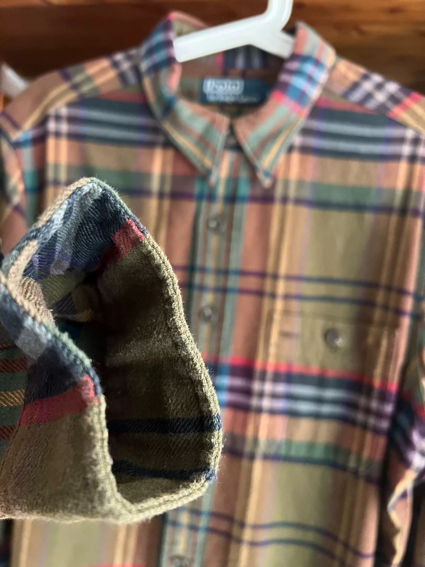 Ralph Lauren Ralph Lauren Plaid Shirt with Elbow Patches Size US L / EU 52-54 / 3 - 3 Thumbnail