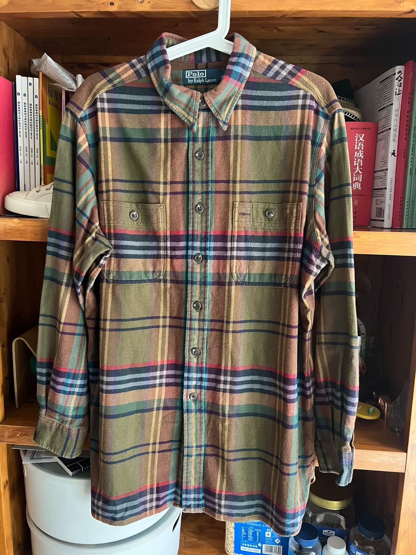 Ralph Lauren Ralph Lauren Plaid Shirt with Elbow Patches Size US L / EU 52-54 / 3 - 2 Thumbnail