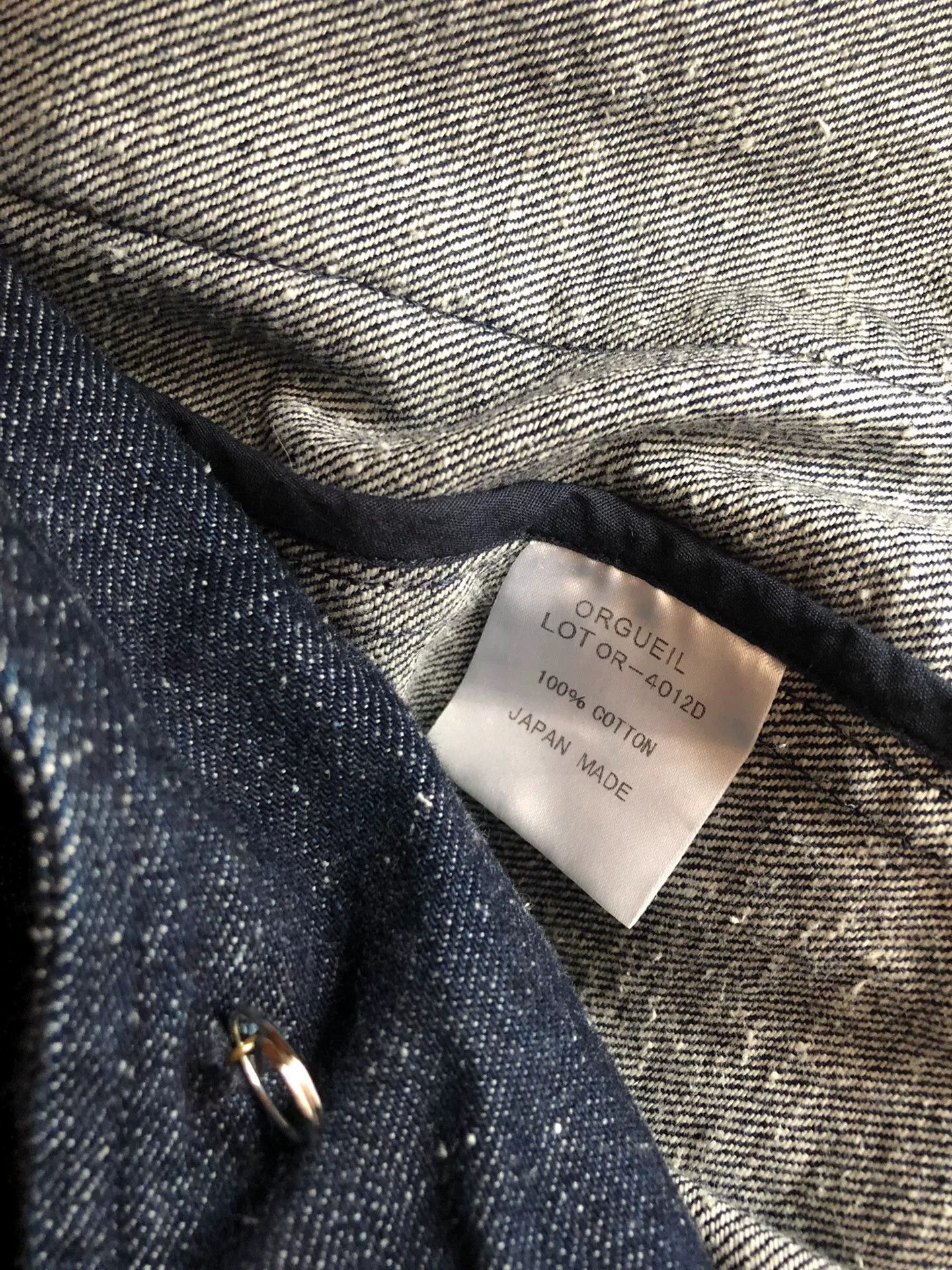 Visvim vintage denim blazer with gold buttons Size US M / EU 48-50 / 2 - 9 Thumbnail