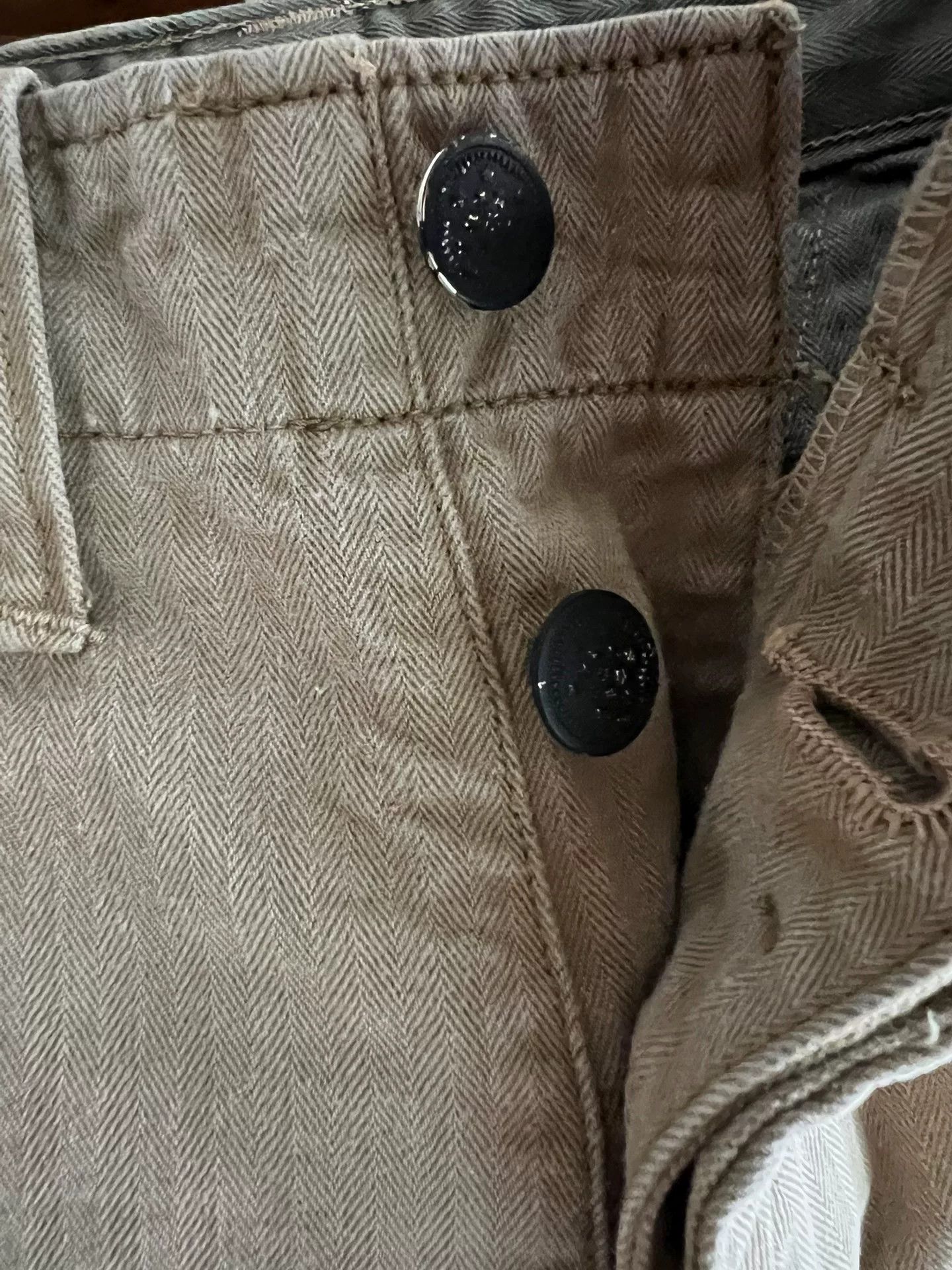 FREEBIRD vintage khaki military style pants Size US 32 / EU 48 - 5 Thumbnail