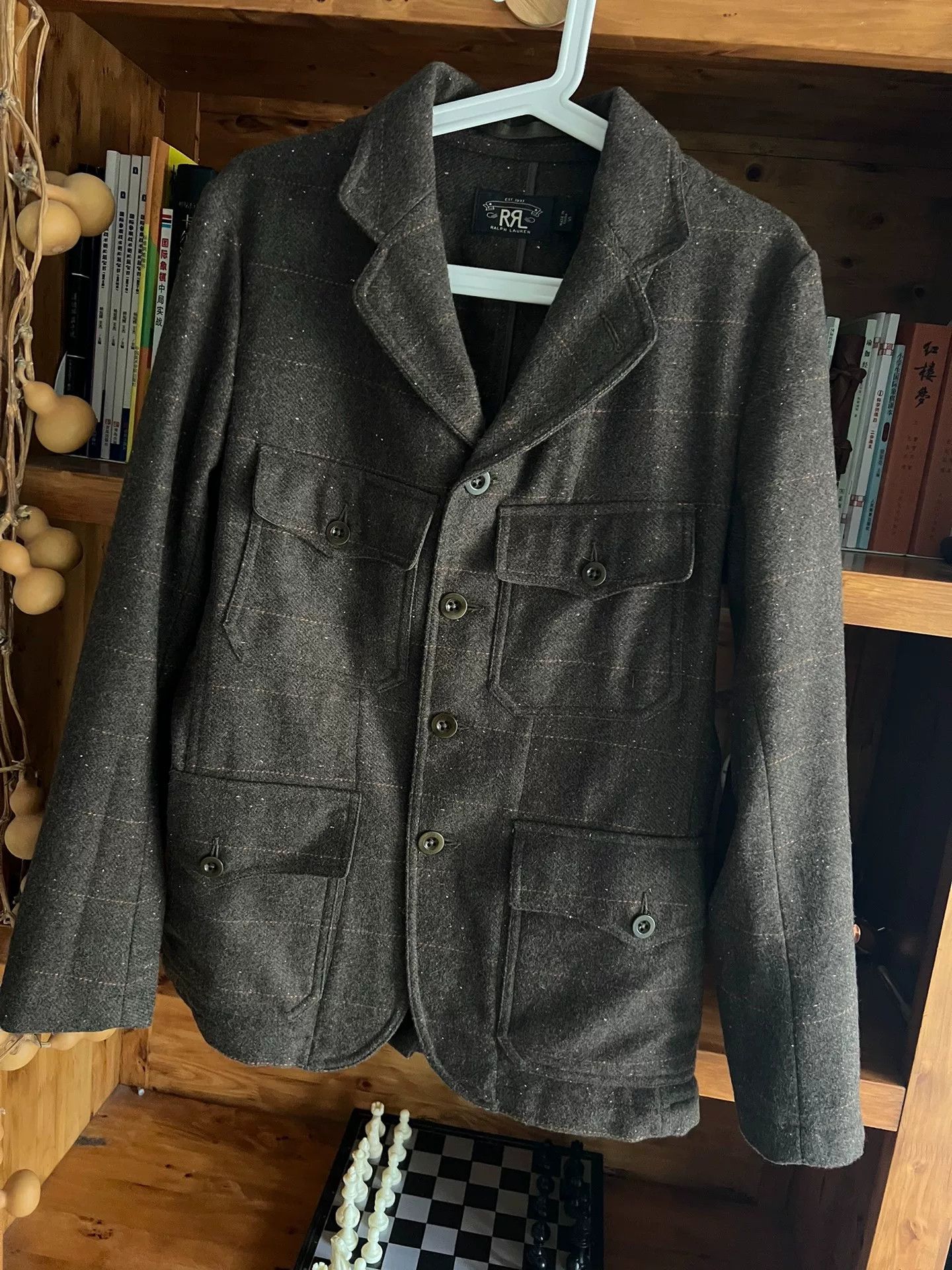RRL Ralph Lauren double rl wool vintage hunting jacket Size US S / EU 44-46 / 1 - 3 Thumbnail
