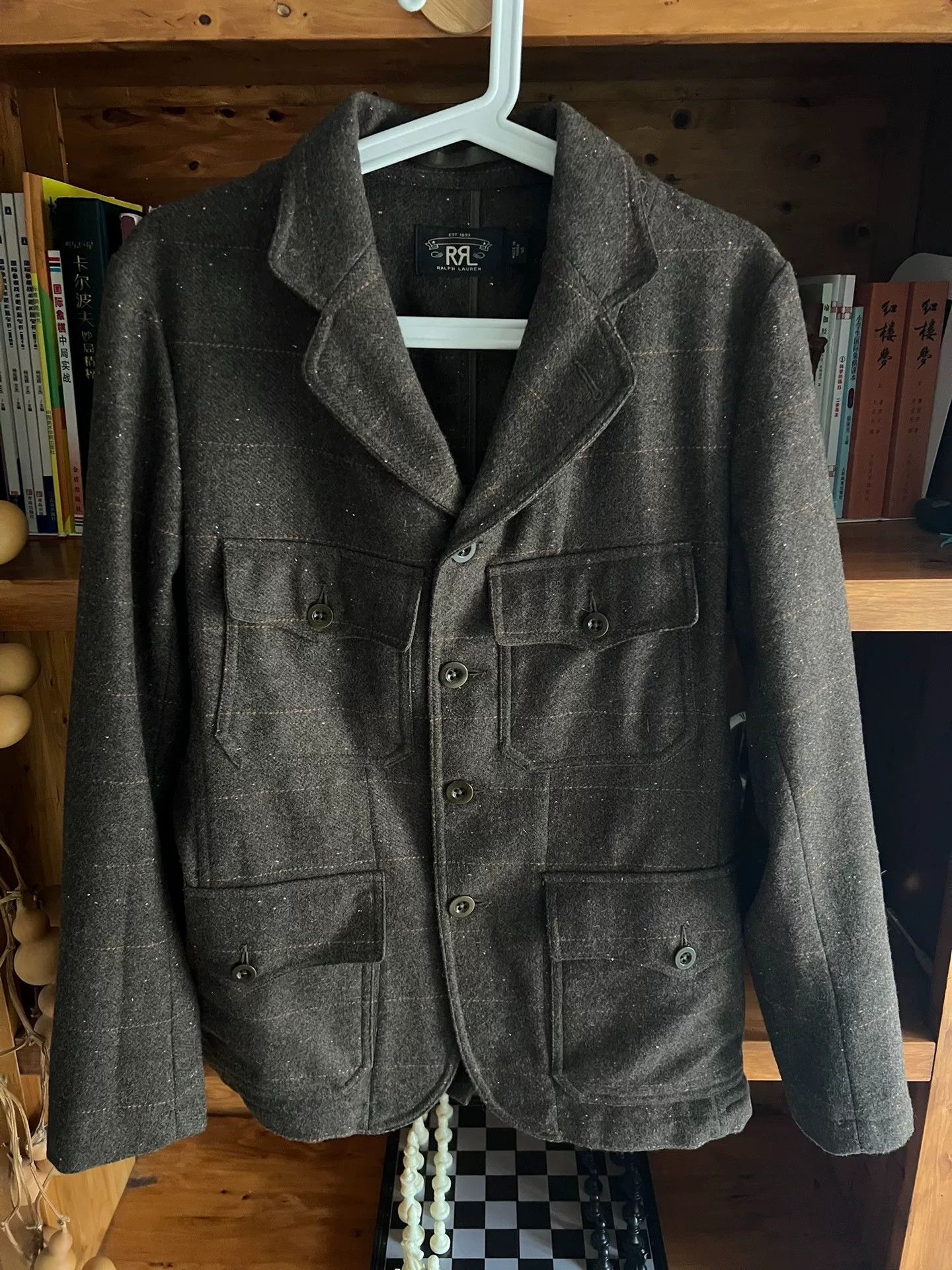 RRL Ralph Lauren double rl wool vintage hunting jacket Size US S / EU 44-46 / 1 - 4 Thumbnail