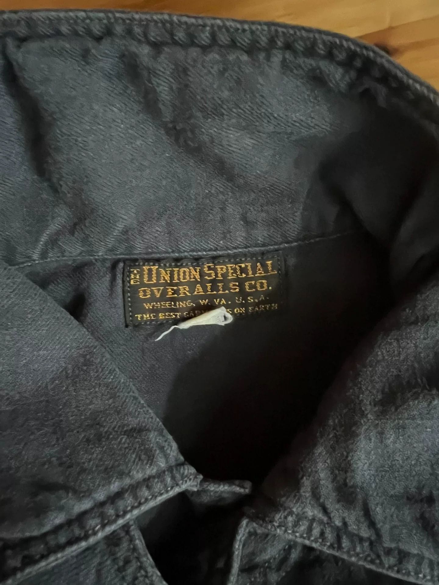 Freewheelers vintage gray-blue military shirt by freewheelers Size US M / EU 48-50 / 2 - 8 Thumbnail