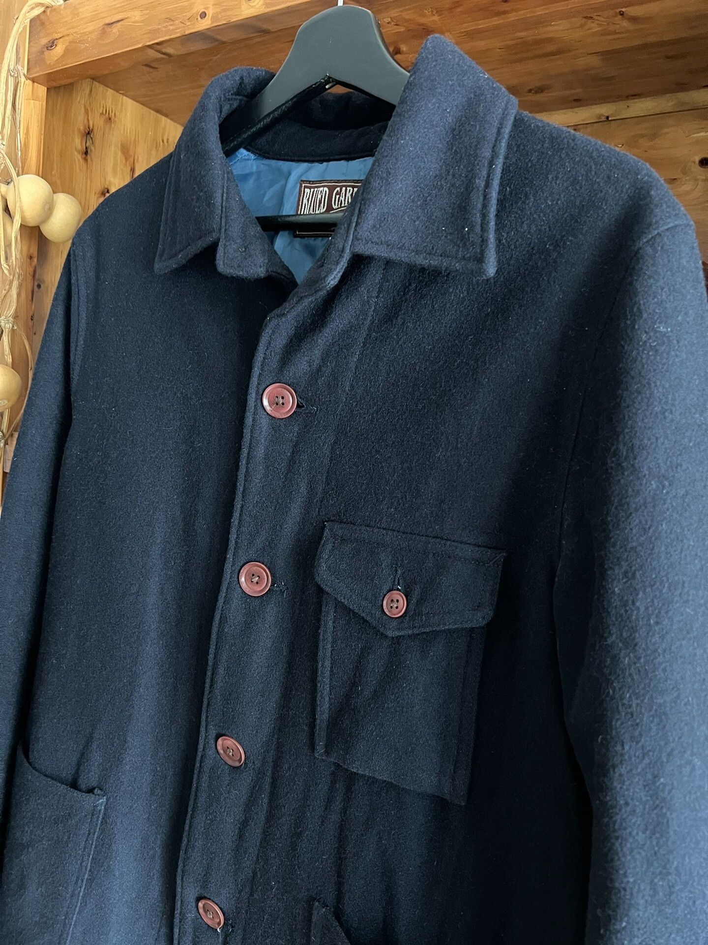 Momotaro Jeans momotaro wool jacket deep blue stylish design Size US M / EU 48-50 / 2 - 4 Thumbnail