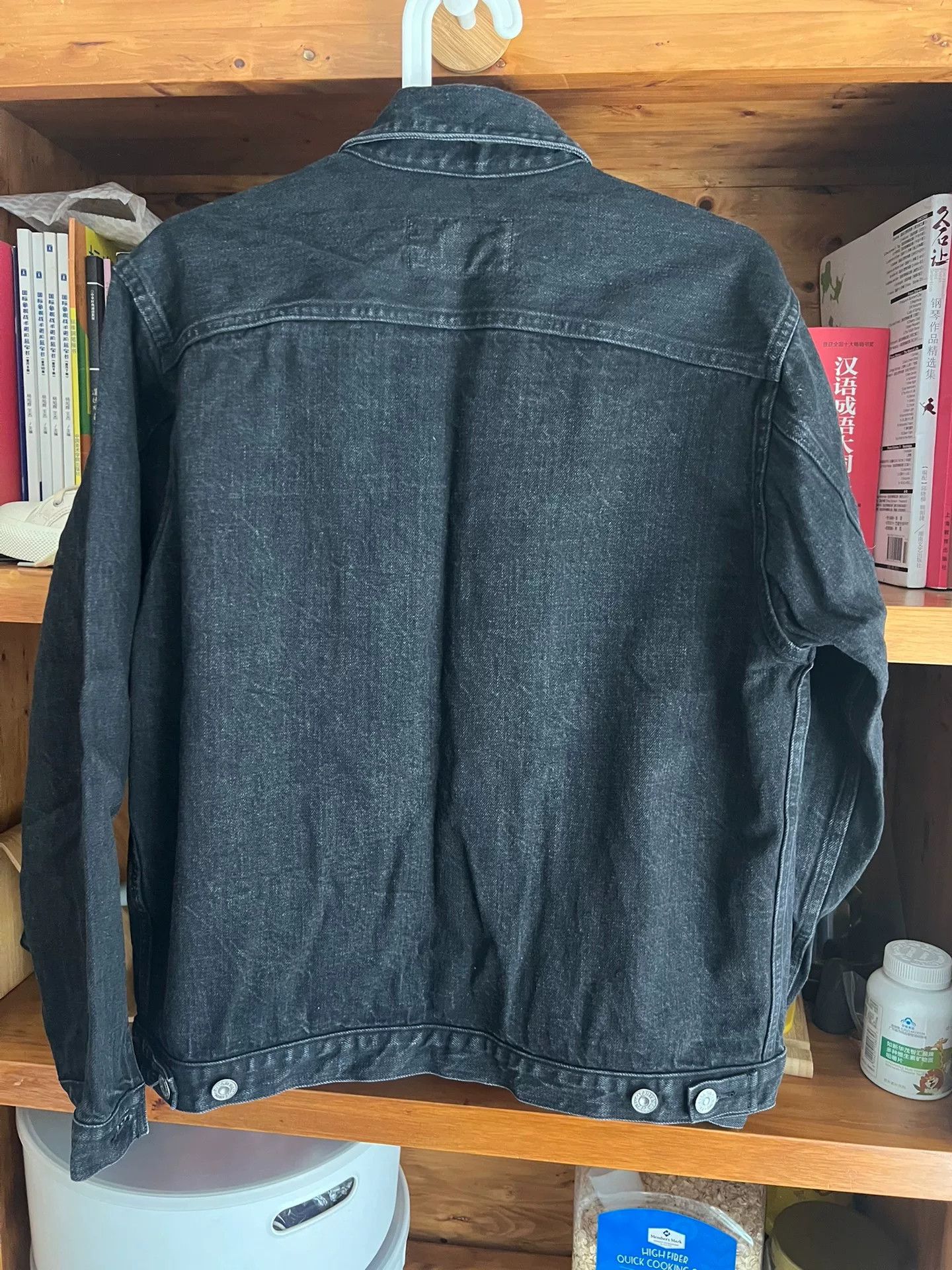 PHIGVEL MAKERS & Co. classic denim jacket with leather label Size US M / EU 48-50 / 2 - 5 Thumbnail