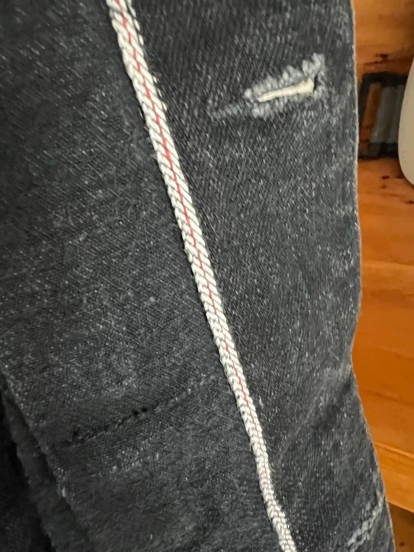 PHIGVEL MAKERS & Co. classic denim jacket with leather label Size US M / EU 48-50 / 2 - 8 Thumbnail