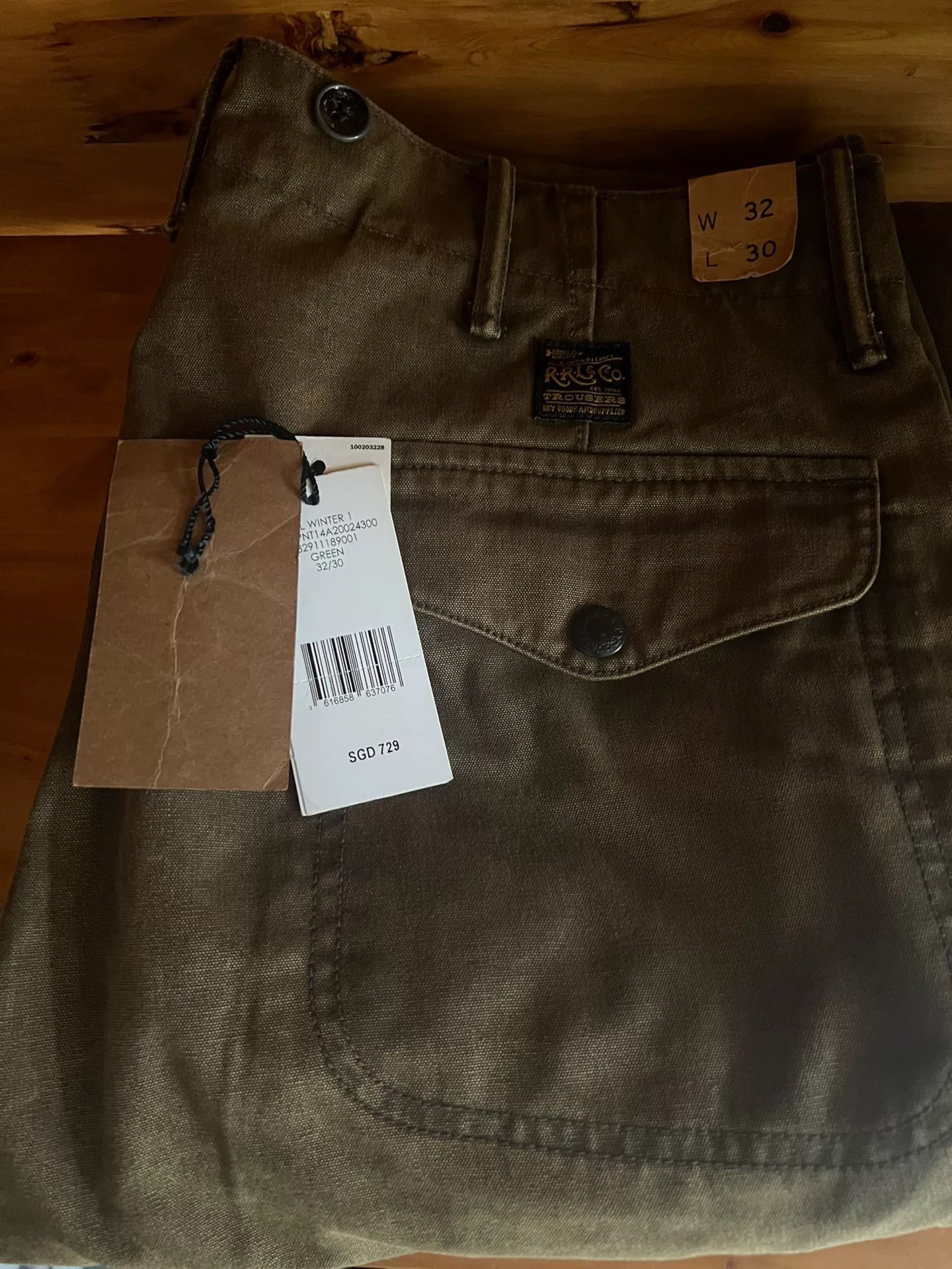 RRL Ralph Lauren vintage canvas overalls for rugged style Size US 32 / EU 48 - 9 Thumbnail