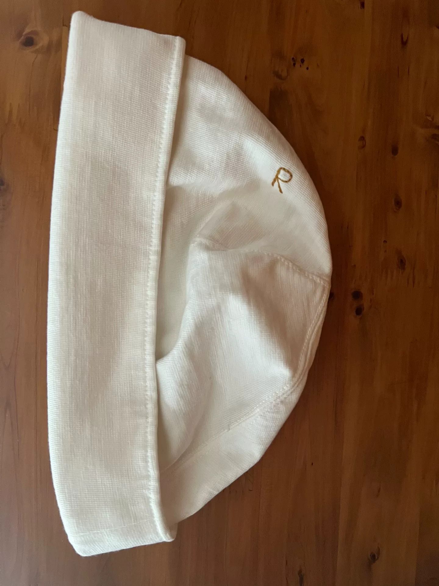 Bape white knitted beanie with logo Size ONE SIZE - 9 Thumbnail