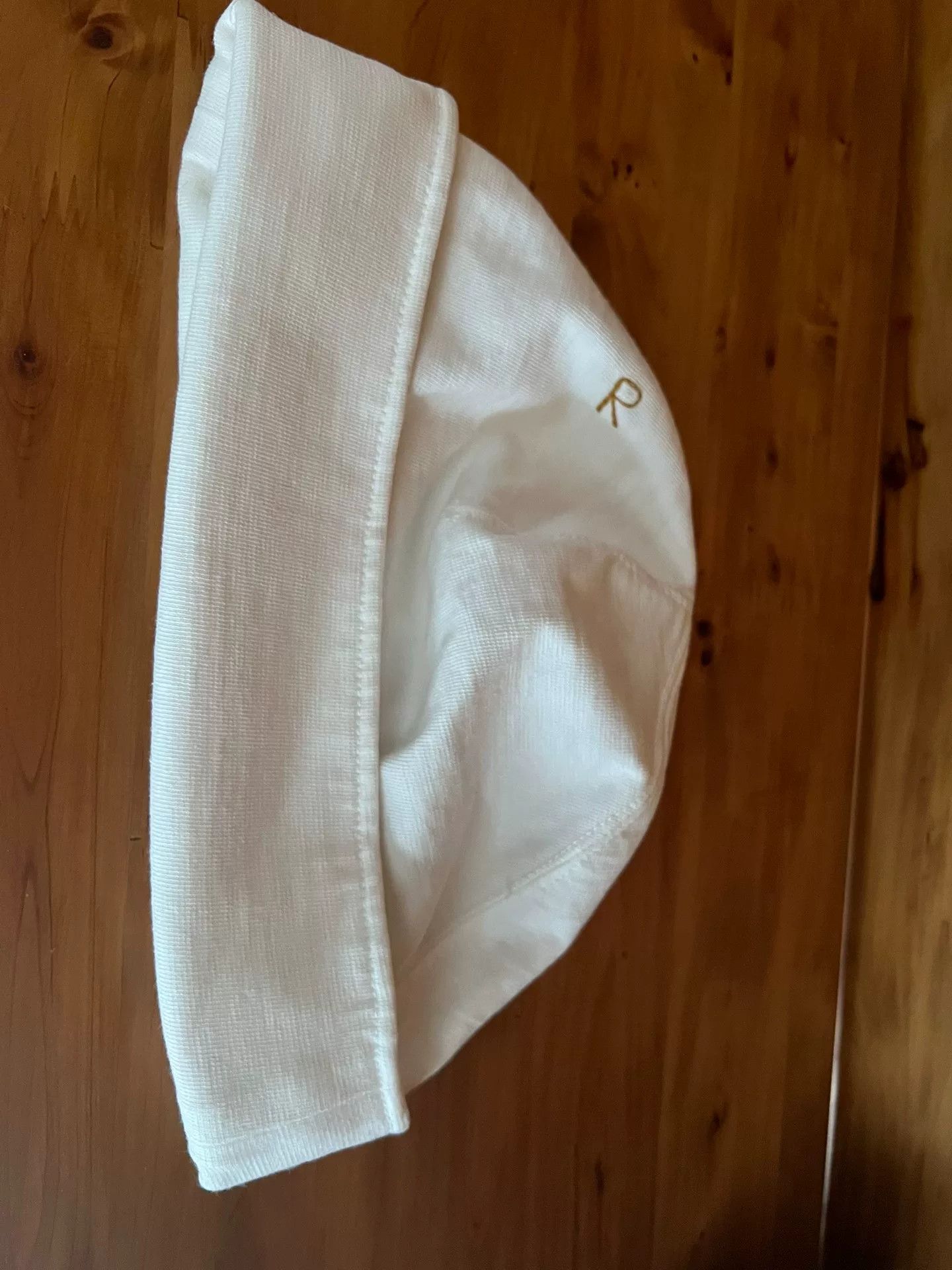 Bape white knitted beanie with logo Size ONE SIZE - 8 Thumbnail