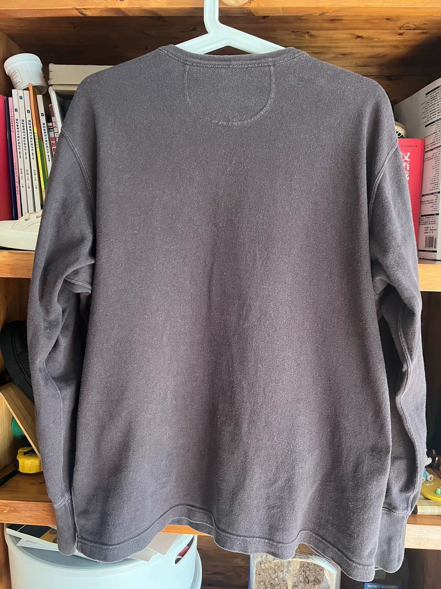 Freewheelers vintage washed henley long sleeve shirt Size US L / EU 52-54 / 3 - 7 Thumbnail