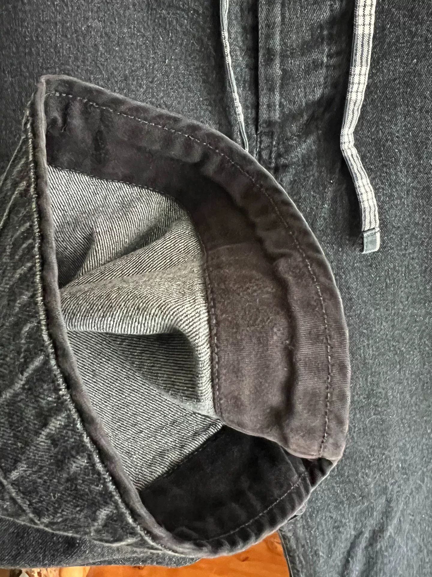 Porter Classic kendo denim wide pants in black Size US 39 - 4 Thumbnail