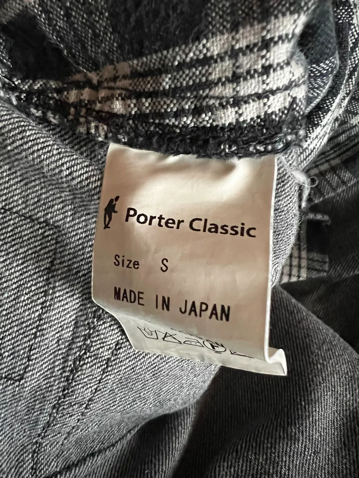 Porter Classic kendo denim wide pants in black Size US 39 - 8 Thumbnail