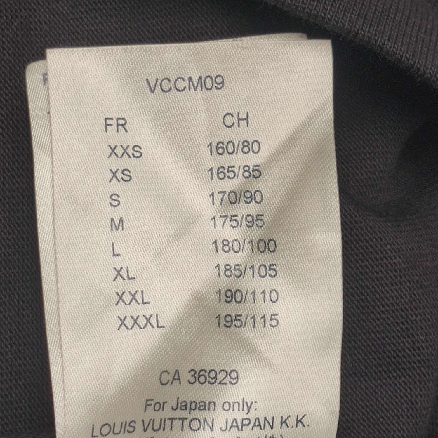 Louis Vuitton Louis Vuitton L Cotton Logo Crew Neck T-Shirt Size US L / EU 52-54 / 3 - 12 Thumbnail