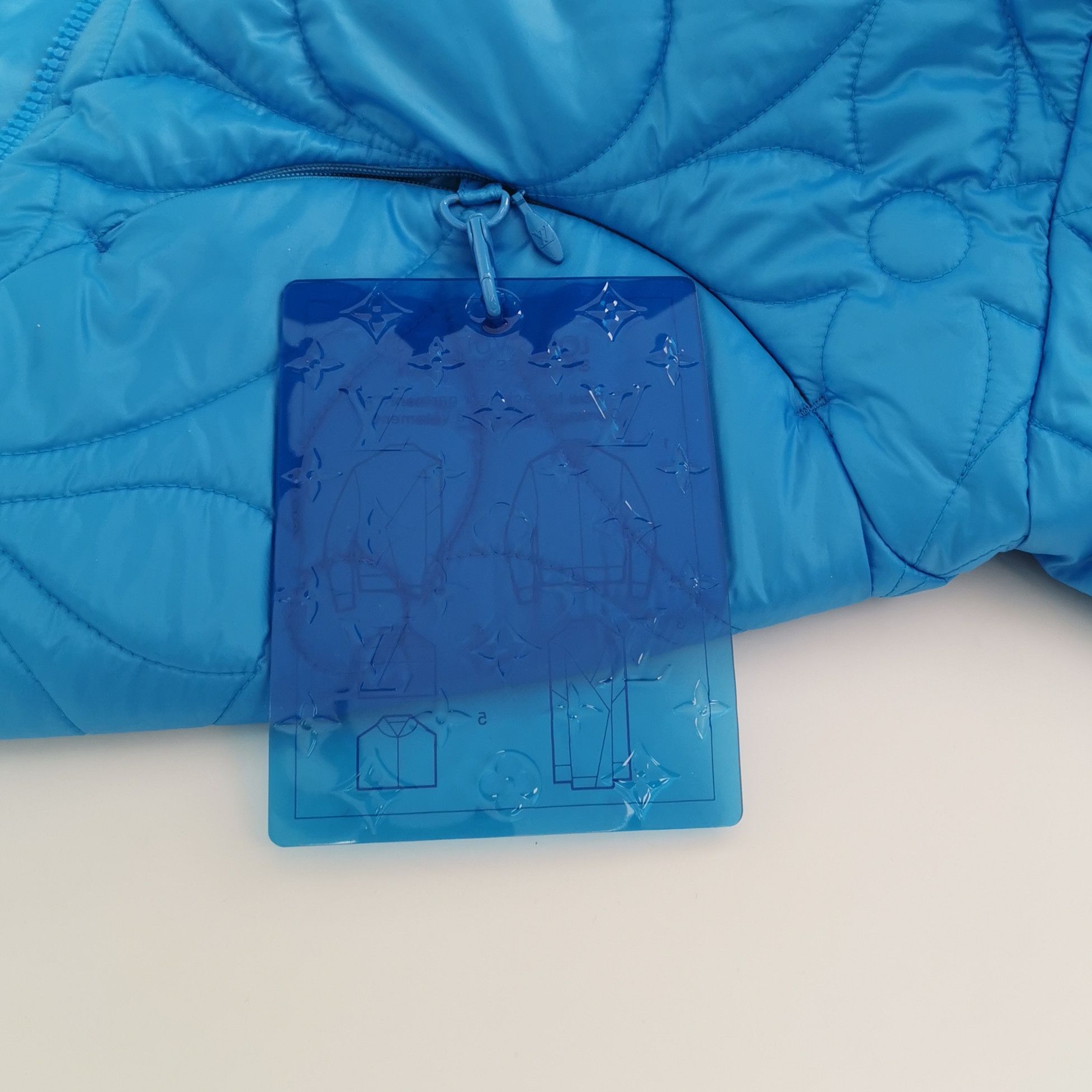Louis Vuitton Louis Vuitton Quilted Zip Jacket Blue M Size US M / EU 48-50 / 2 - 5 Thumbnail
