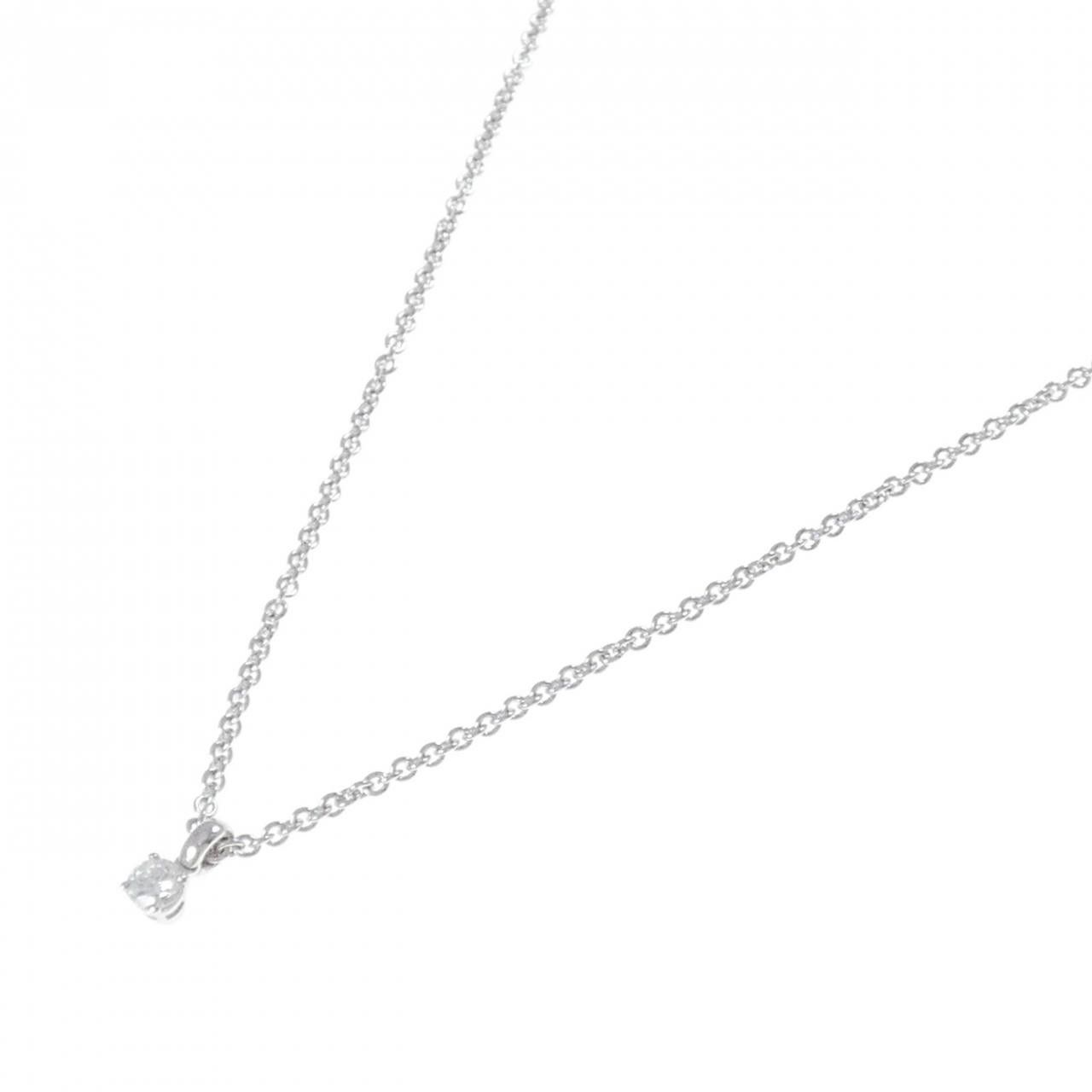 Bvlgari Bvlgari Bvlgari 750 White Gold Diamond Necklace Metal Necklace DUTY FREE for USA Size ONE SIZE - 2 Thumbnail