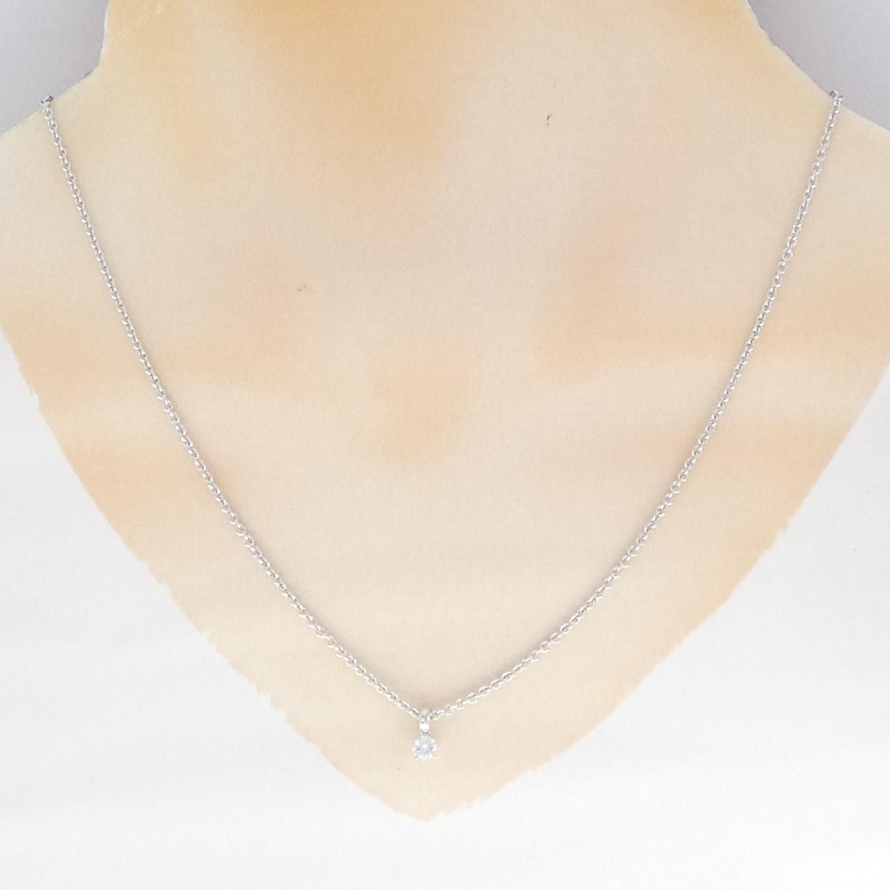Bvlgari Bvlgari Bvlgari 750 White Gold Diamond Necklace Metal Necklace DUTY FREE for USA Size ONE SIZE - 6 Thumbnail