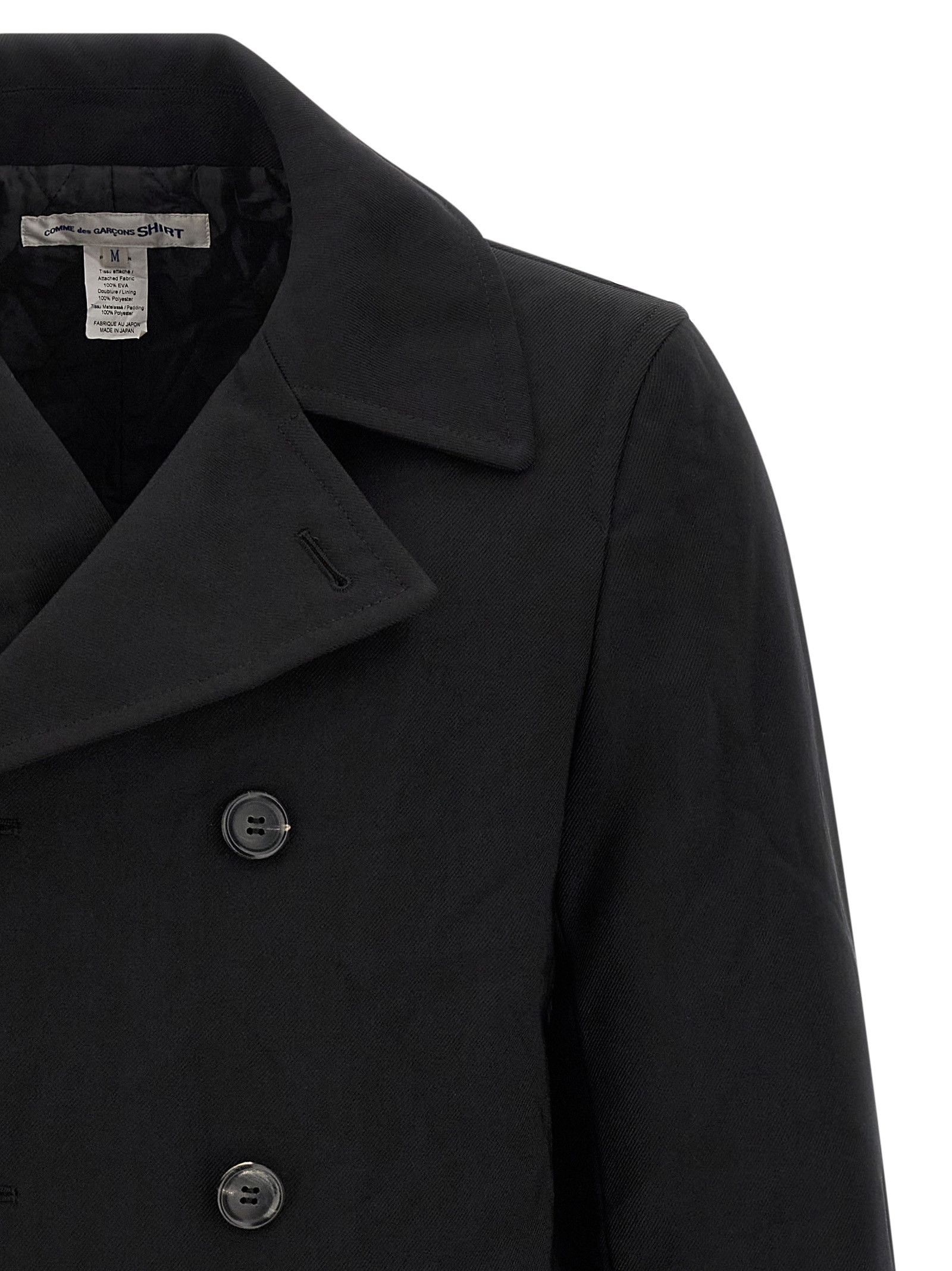 Comme des Garcons SHIRT Double-breasted caban Size US L / EU 52-54 / 3 - 3 Thumbnail