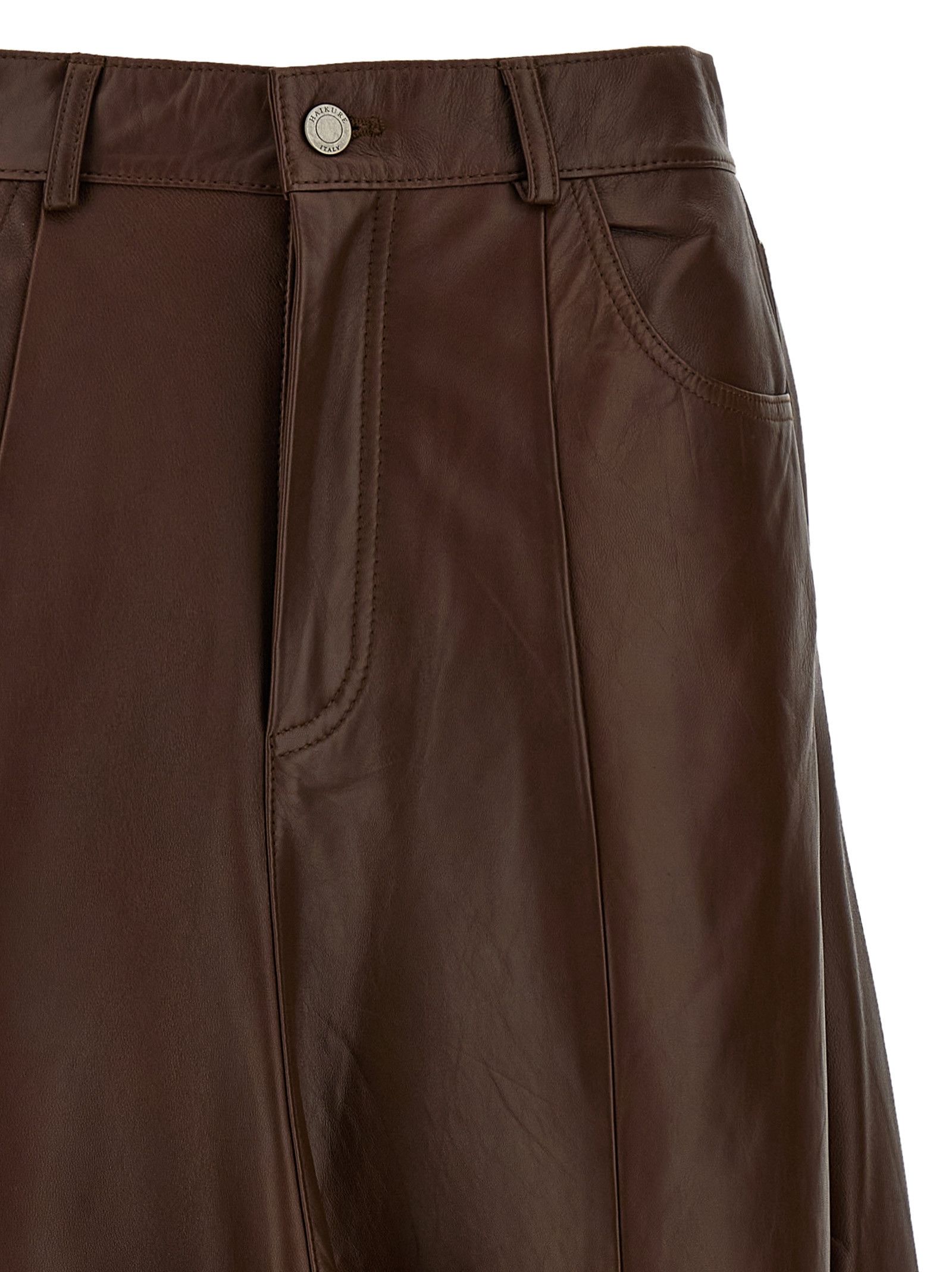 Haikure 'Mid Serenity Leather' skirt Size 26" / US 2 / IT 38 - 3 Thumbnail