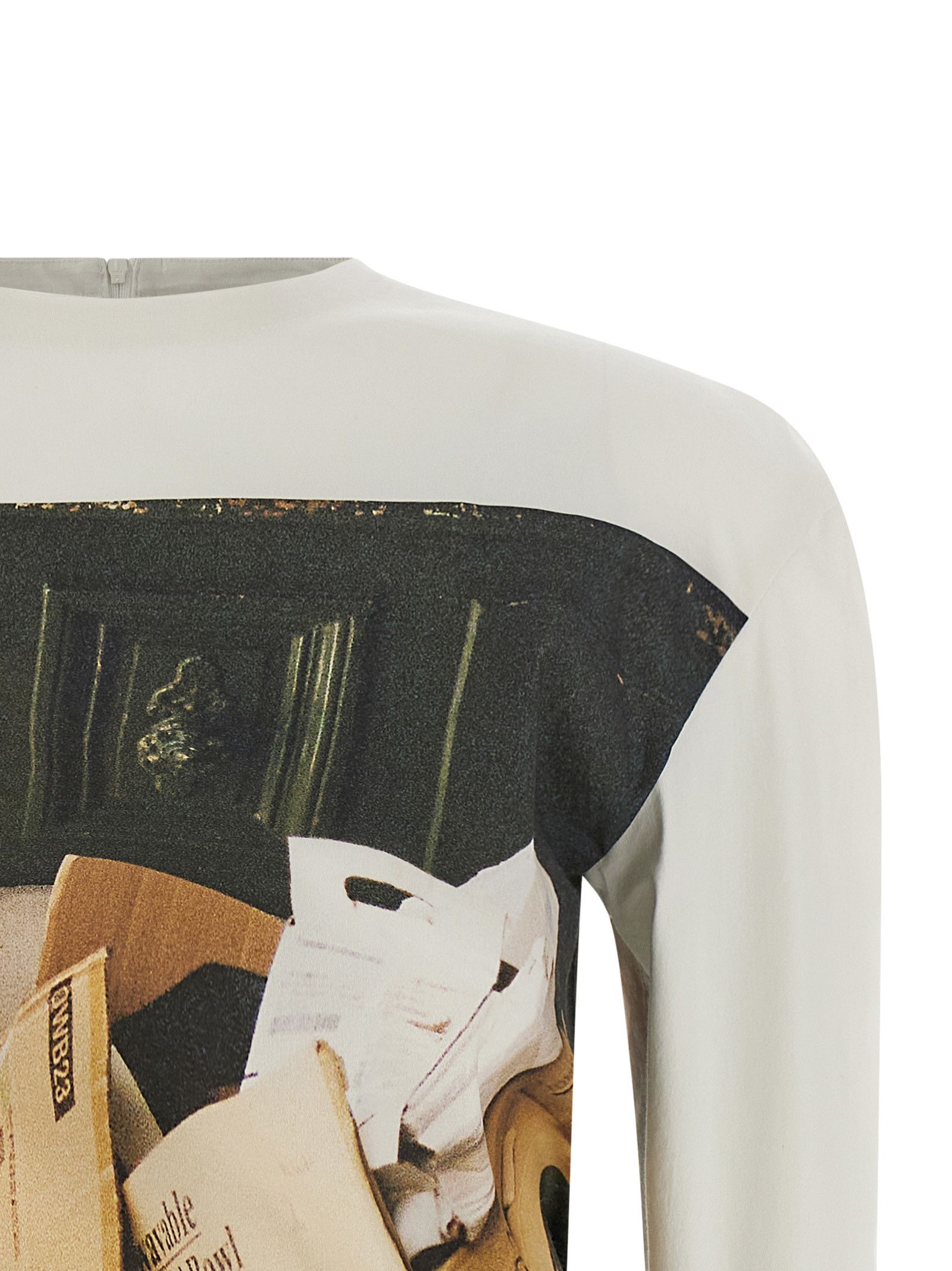 Issey Miyake 'Street View' blouse Size L / US 10 / IT 46 - 3 Thumbnail