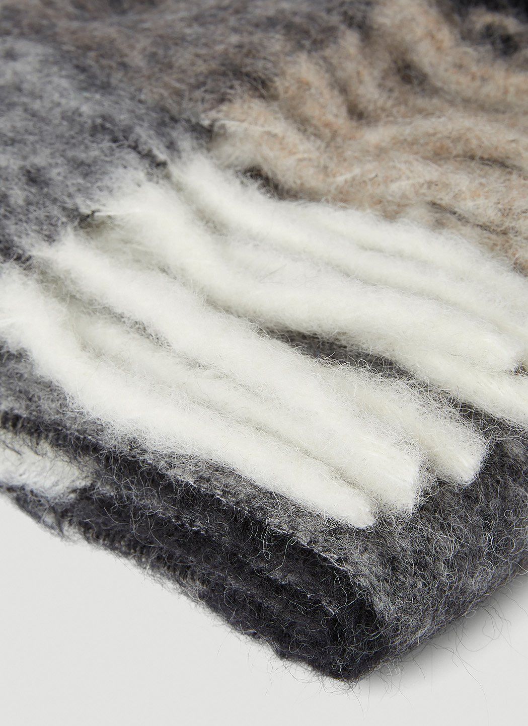 Acne Studios Check Scarf Size ONE SIZE - 4 Thumbnail