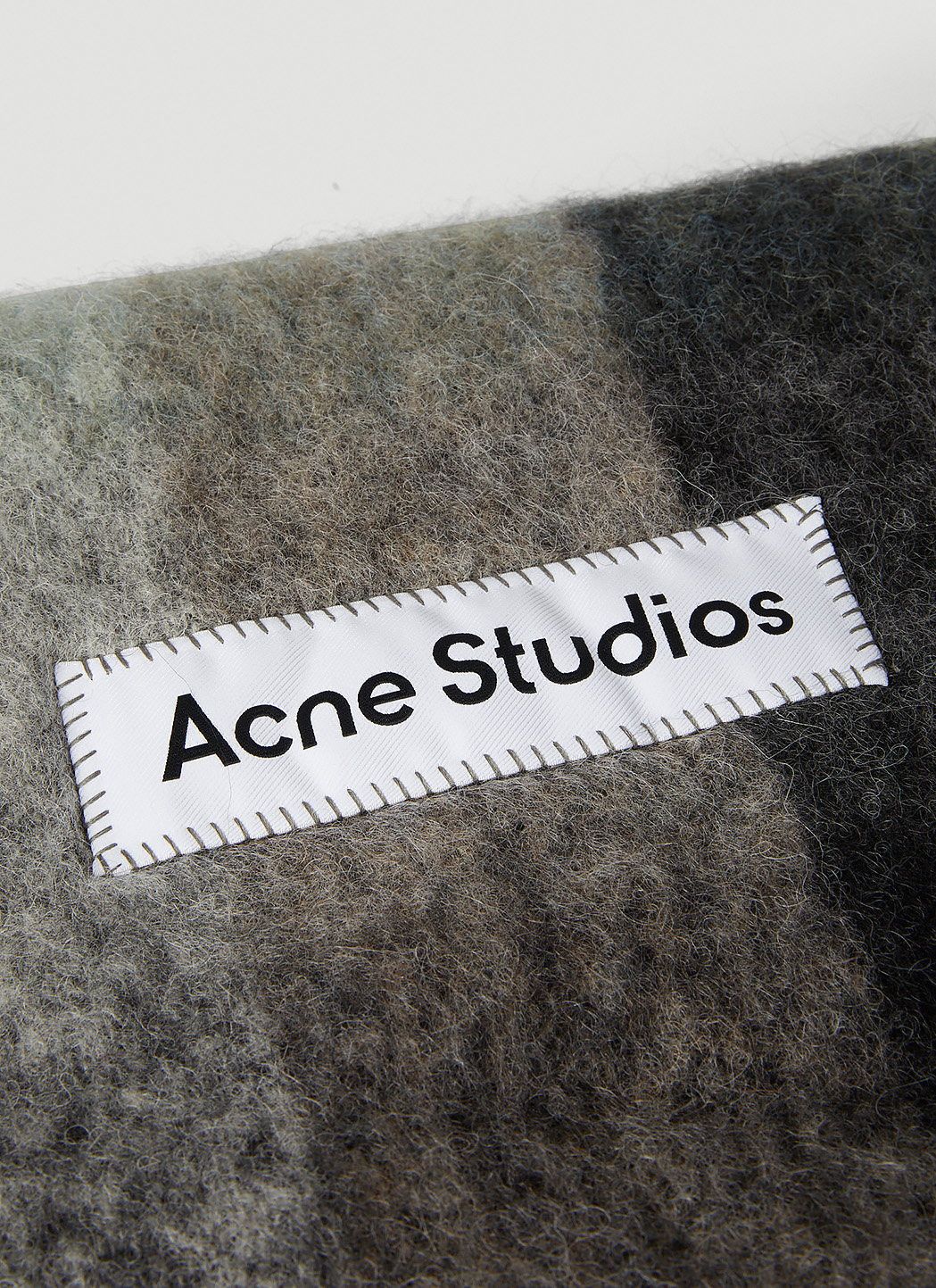 Acne Studios Check Scarf Size ONE SIZE - 3 Thumbnail