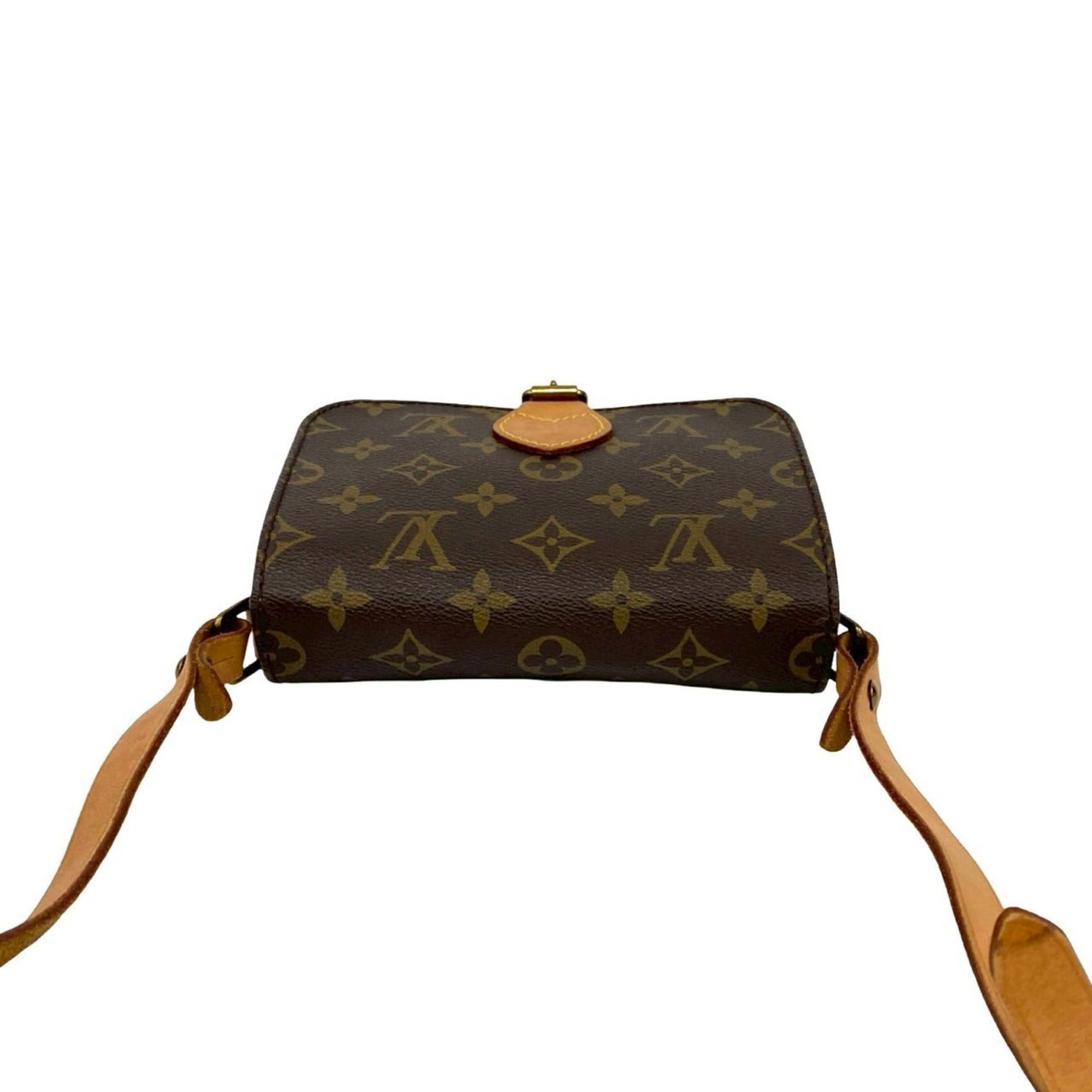 Louis Vuitton LOUIS VUITTON Culteciel Monogram Leather Mini Shoulder Bag Pochette Brown 36930 Size ONE SIZE - 4 Thumbnail