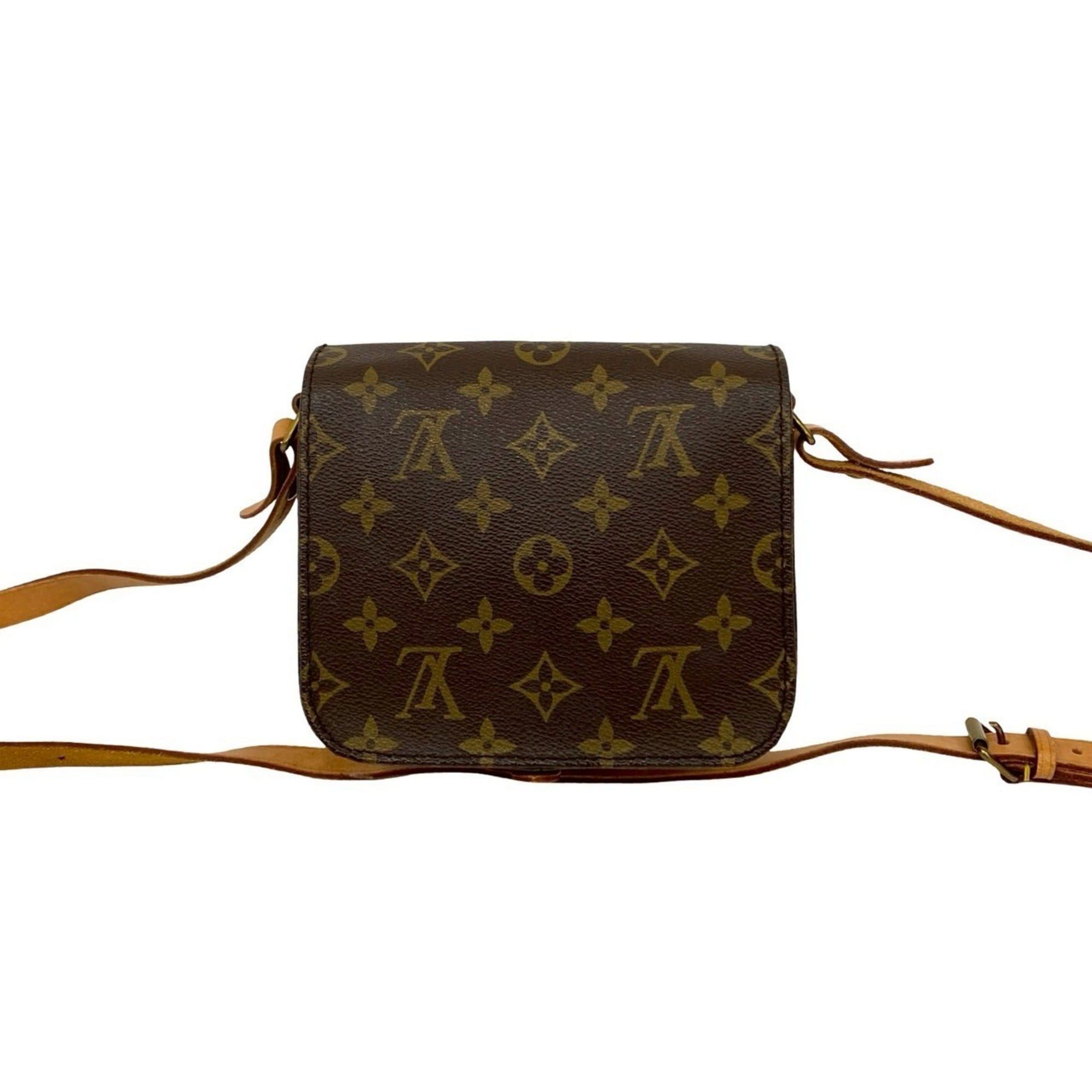 Louis Vuitton LOUIS VUITTON Culteciel Monogram Leather Mini Shoulder Bag Pochette Brown 36930 Size ONE SIZE - 3 Thumbnail