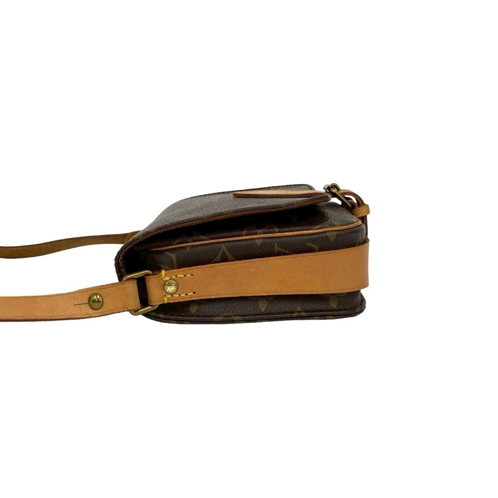 Louis Vuitton LOUIS VUITTON Culteciel Monogram Leather Mini Shoulder Bag Pochette Brown 36930 Size ONE SIZE - 5 Thumbnail