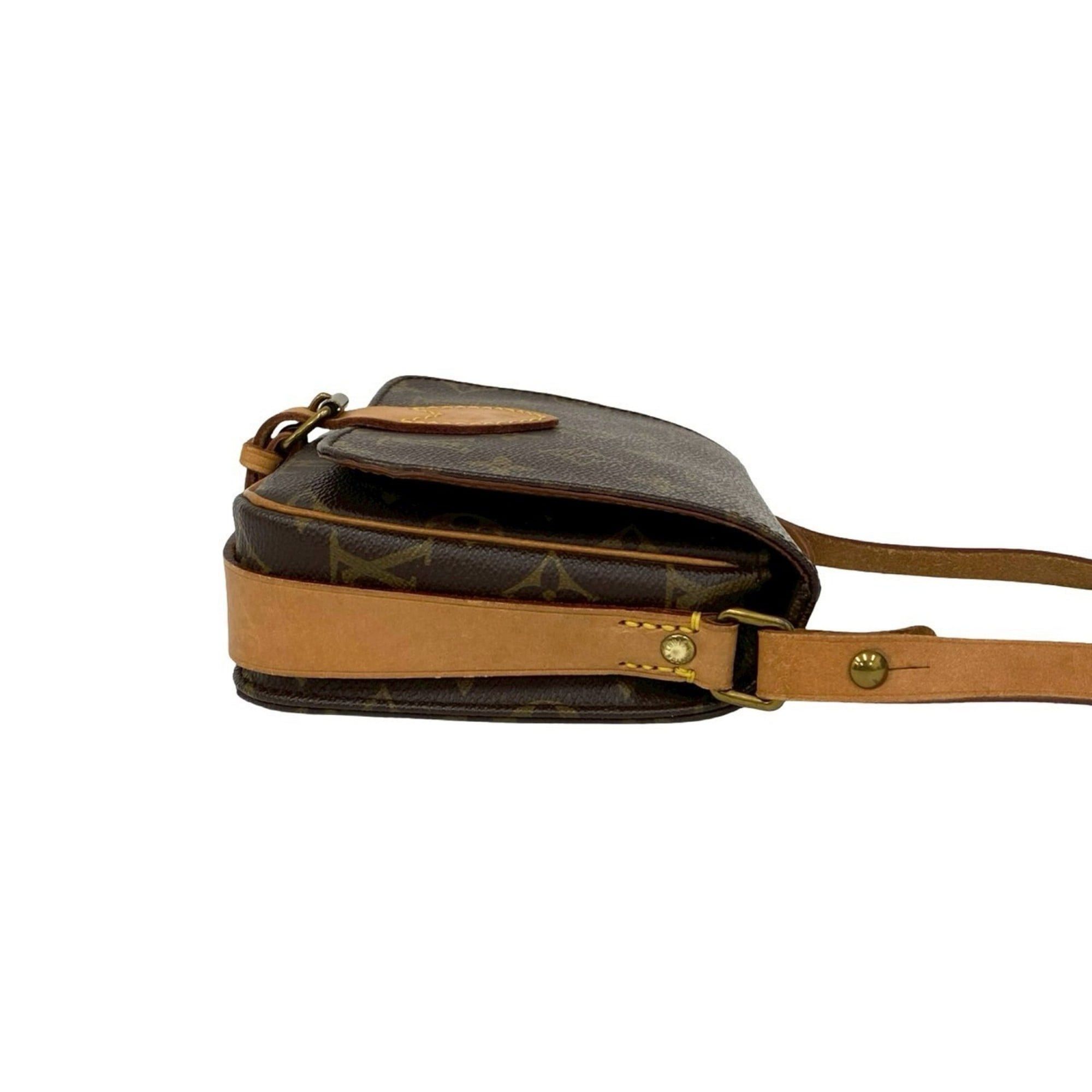 Louis Vuitton LOUIS VUITTON Culteciel Monogram Leather Mini Shoulder Bag Pochette Brown 36930 Size ONE SIZE - 6 Thumbnail