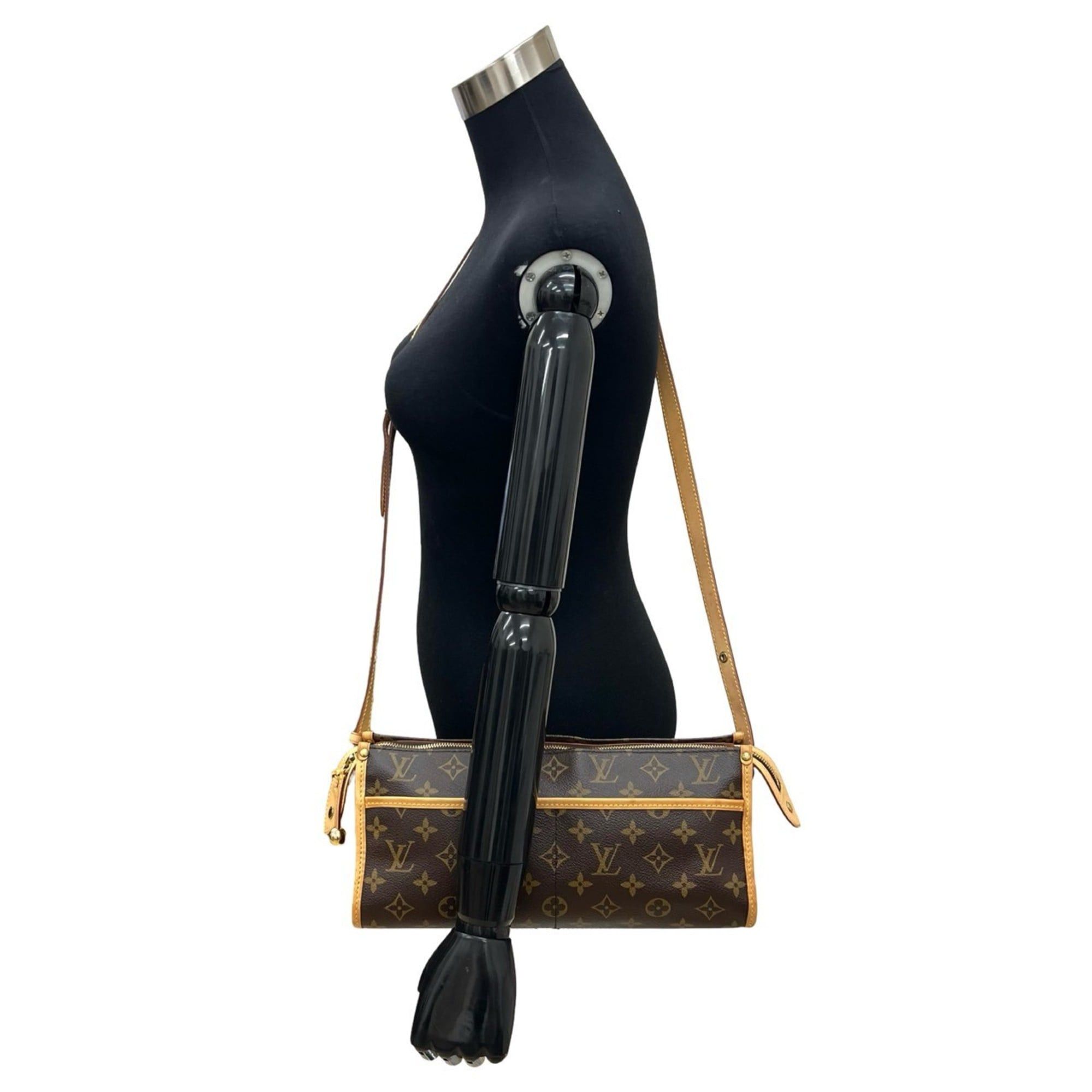Louis Vuitton Louis Vuitton Popincourt Long Monogram Leather Shoulder Bag Pochette Sacoche Brown 35245 Size ONE SIZE - 2 Thumbnail