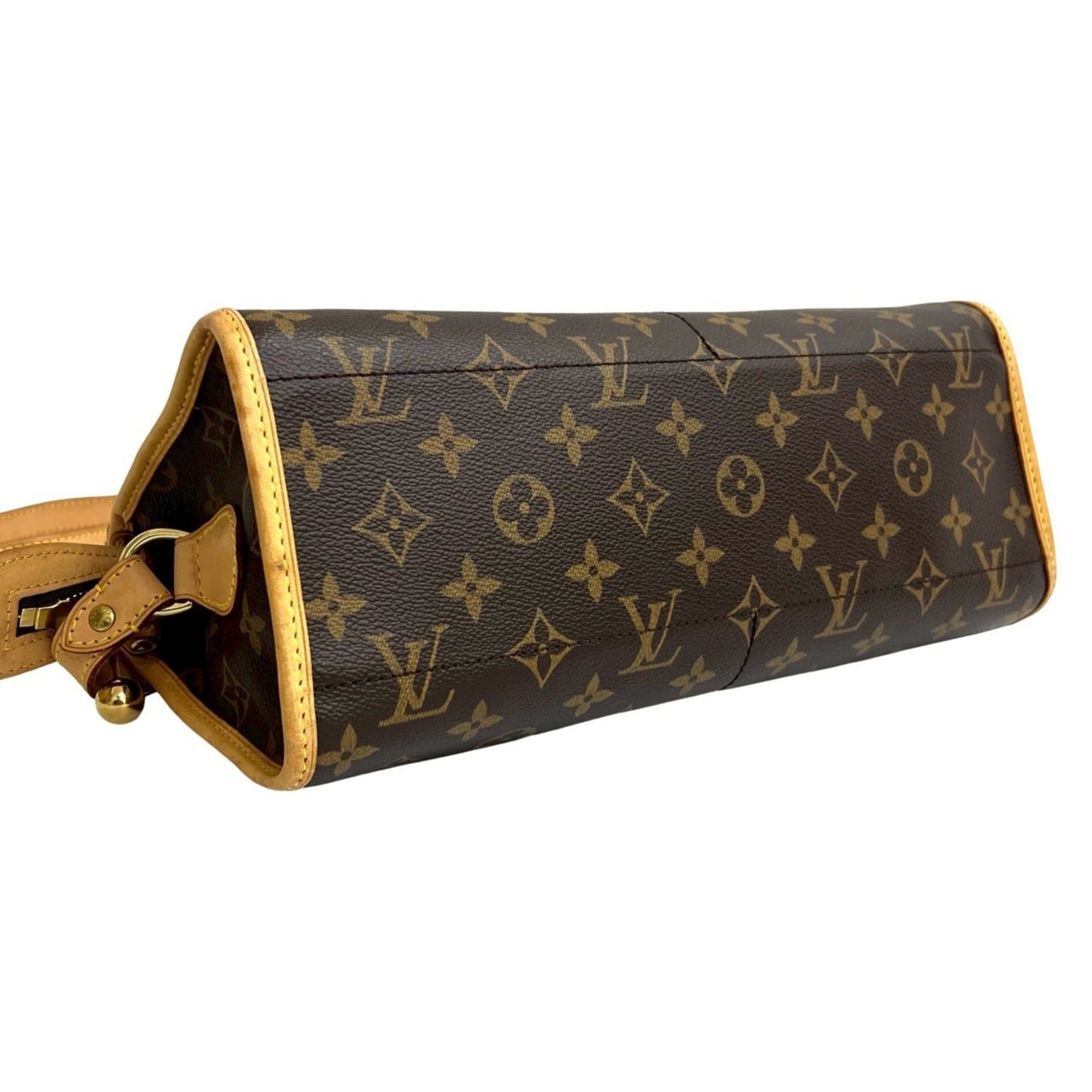 Louis Vuitton Louis Vuitton Popincourt Long Monogram Leather Shoulder Bag Pochette Sacoche Brown 35245 Size ONE SIZE - 7 Thumbnail