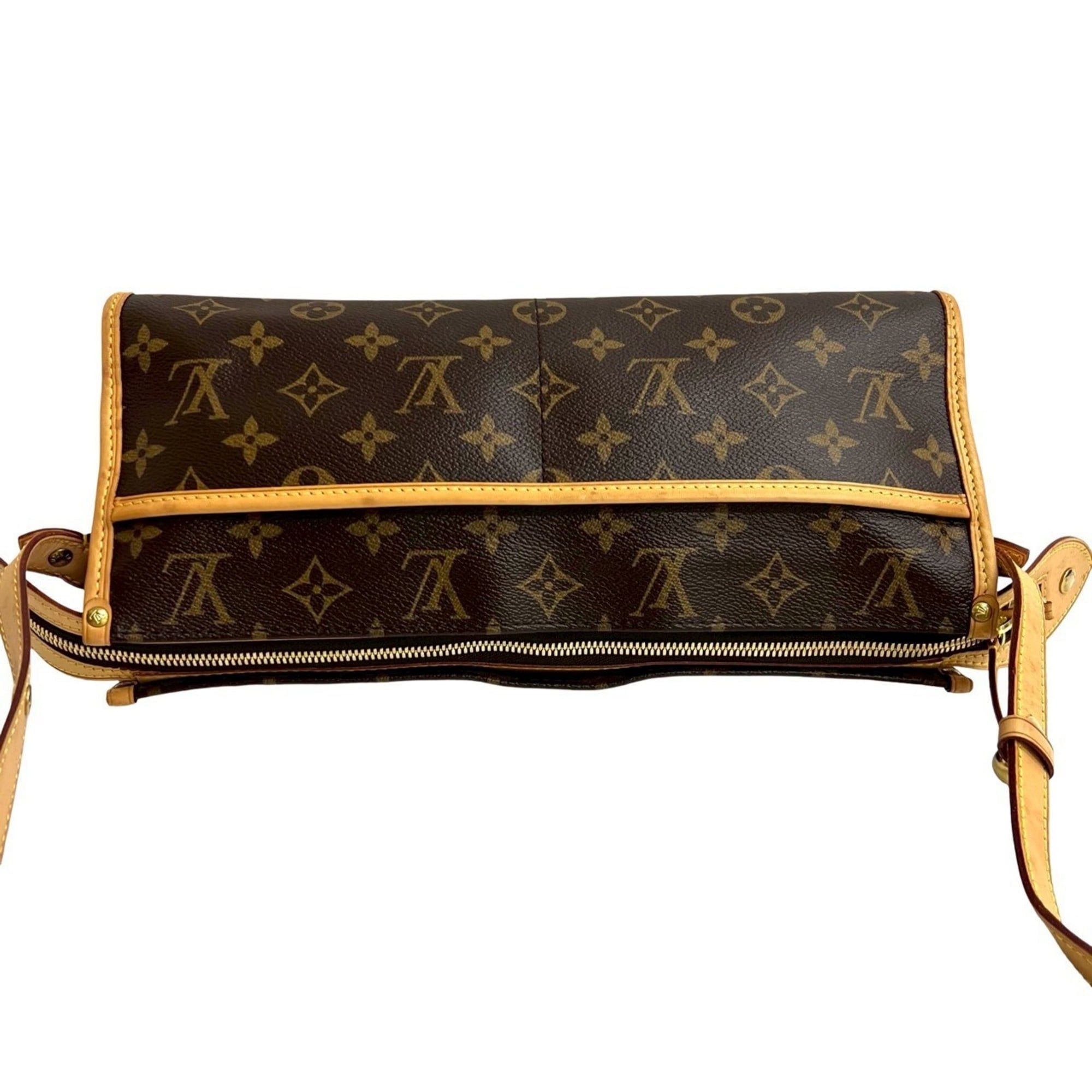 Louis Vuitton Louis Vuitton Popincourt Long Monogram Leather Shoulder Bag Pochette Sacoche Brown 35245 Size ONE SIZE - 4 Thumbnail