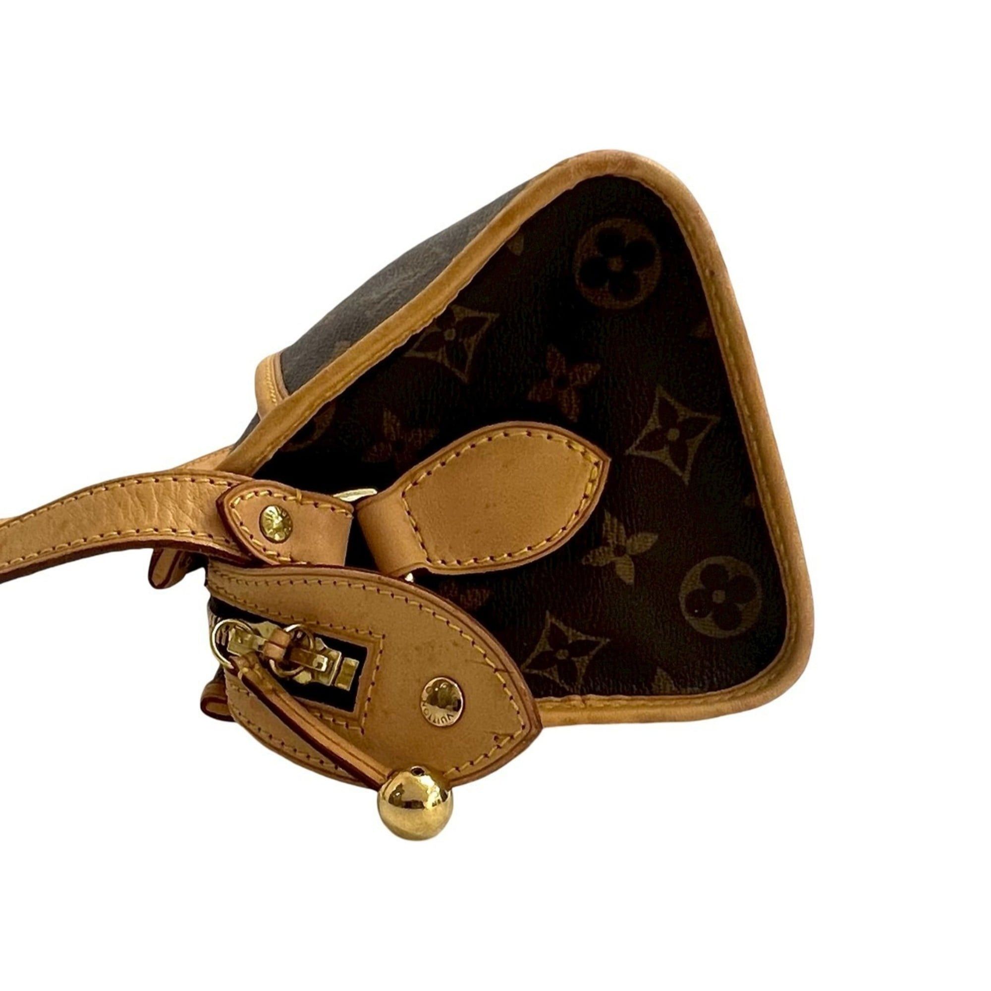 Louis Vuitton Louis Vuitton Popincourt Long Monogram Leather Shoulder Bag Pochette Sacoche Brown 35245 Size ONE SIZE - 5 Thumbnail