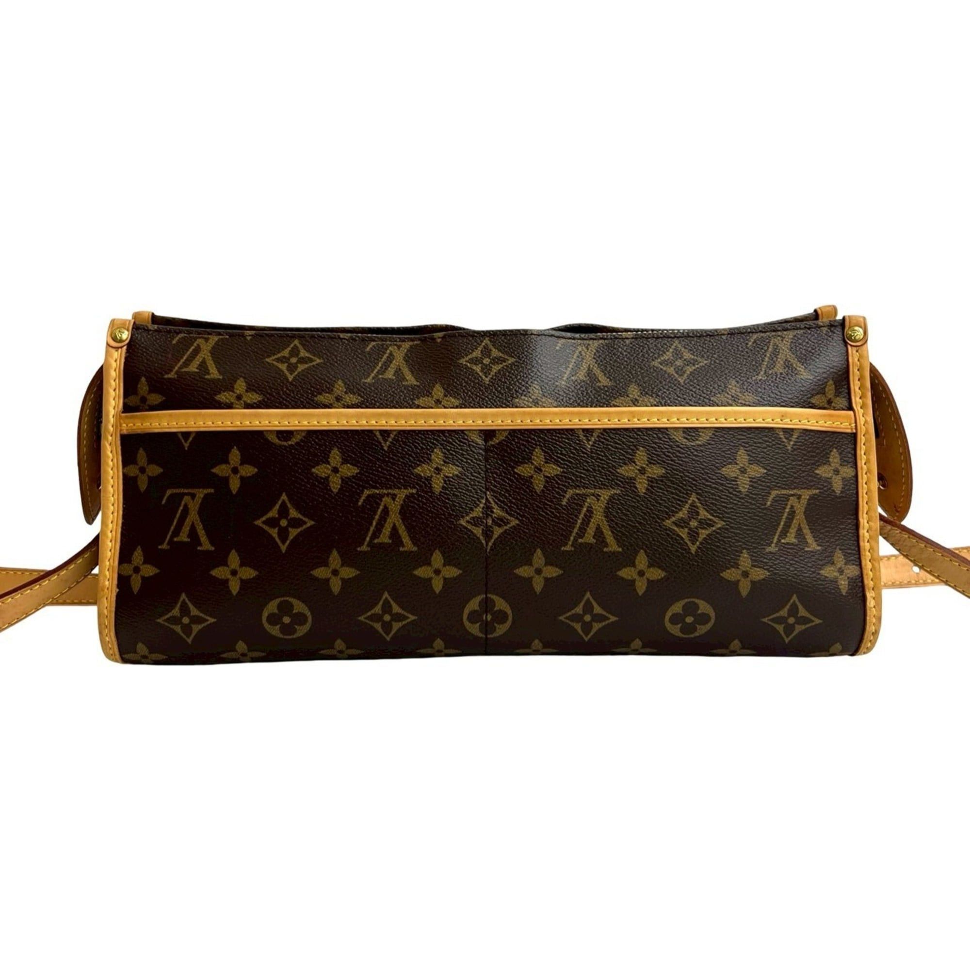 Louis Vuitton Louis Vuitton Popincourt Long Monogram Leather Shoulder Bag Pochette Sacoche Brown 35245 Size ONE SIZE - 3 Thumbnail