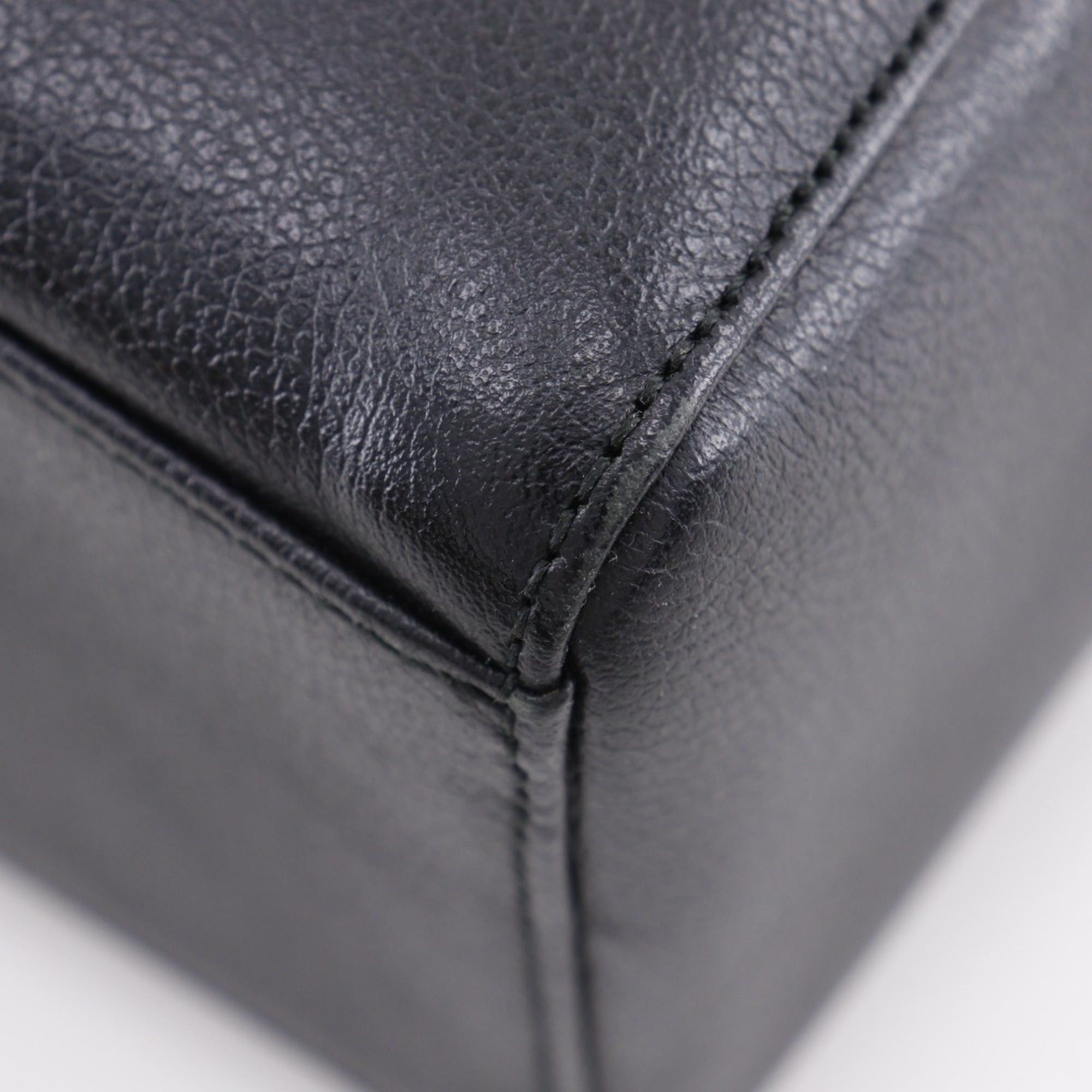 Burberry Burberry grained leather handbag Nova check black A5 zipper Shibo ladies Size ONE SIZE - 5 Thumbnail
