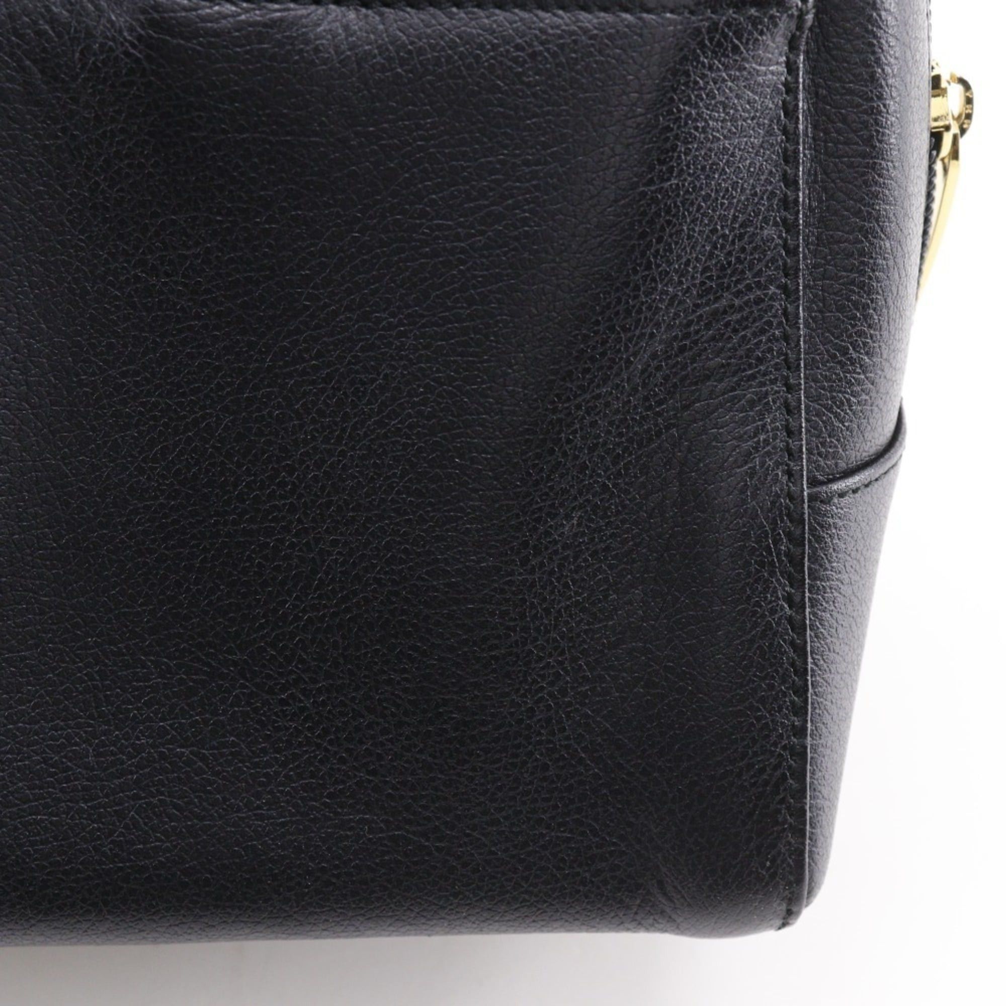 Burberry Burberry grained leather handbag Nova check black A5 zipper Shibo ladies Size ONE SIZE - 16 Thumbnail