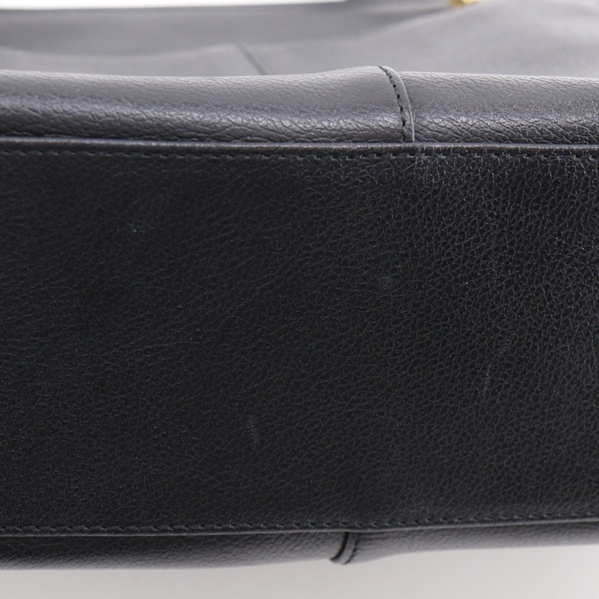 Burberry Burberry grained leather handbag Nova check black A5 zipper Shibo ladies Size ONE SIZE - 18 Thumbnail