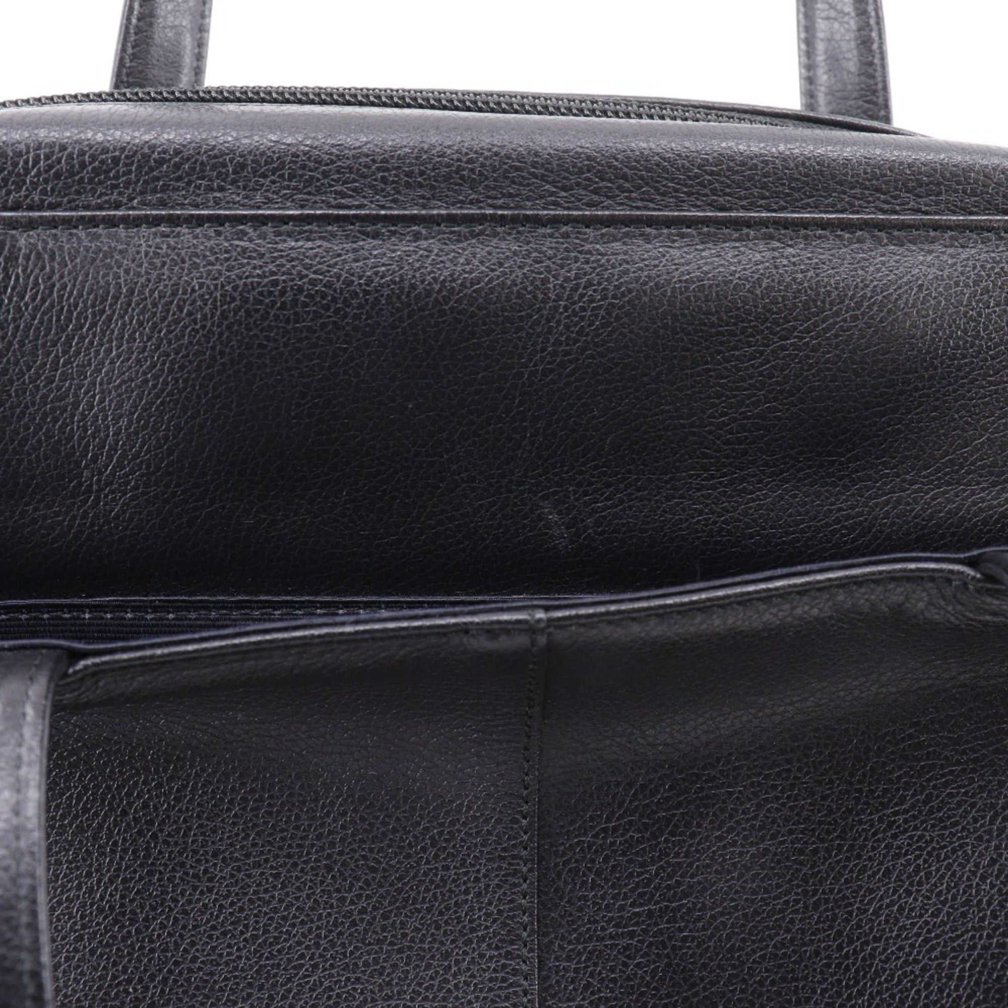 Burberry Burberry grained leather handbag Nova check black A5 zipper Shibo ladies Size ONE SIZE - 17 Thumbnail