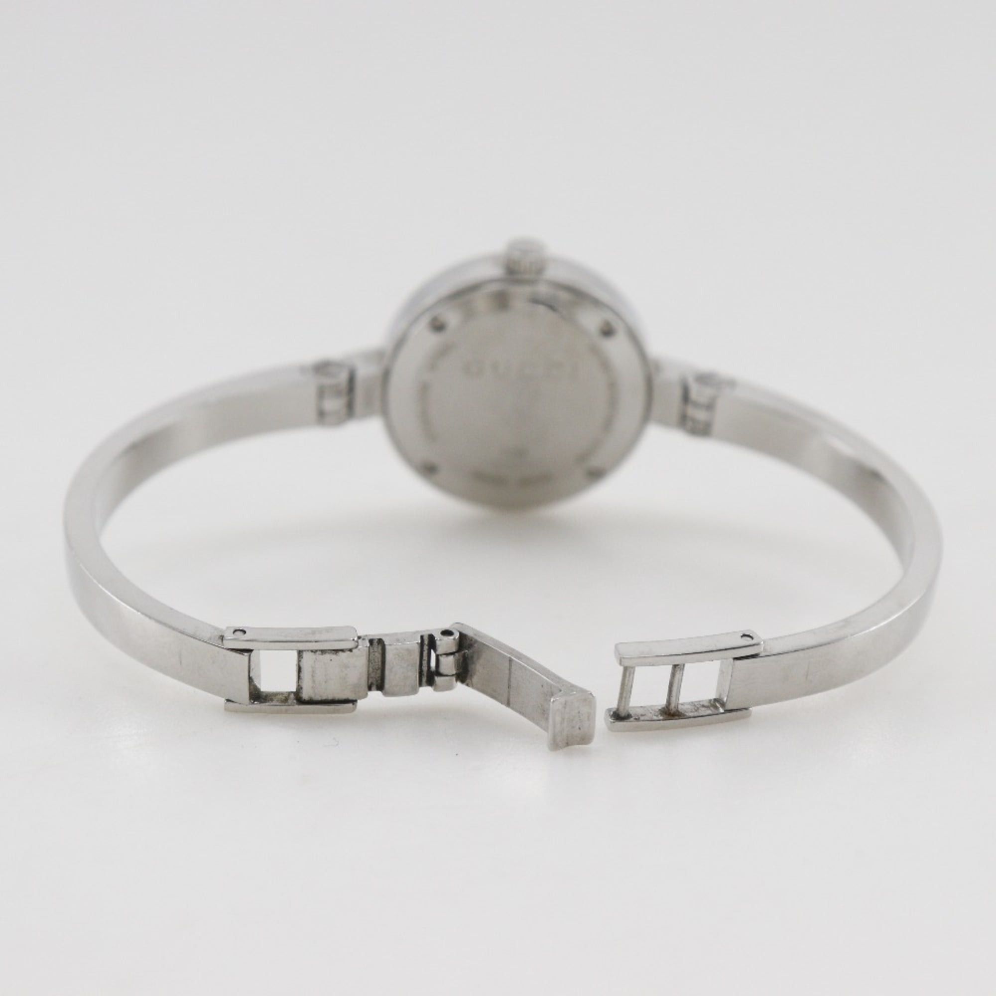 Gucci Gucci G Circle Watch Logo 105 Stainless Steel Quartz Analog Display White Dial Women's Size ONE SIZE - 7 Thumbnail