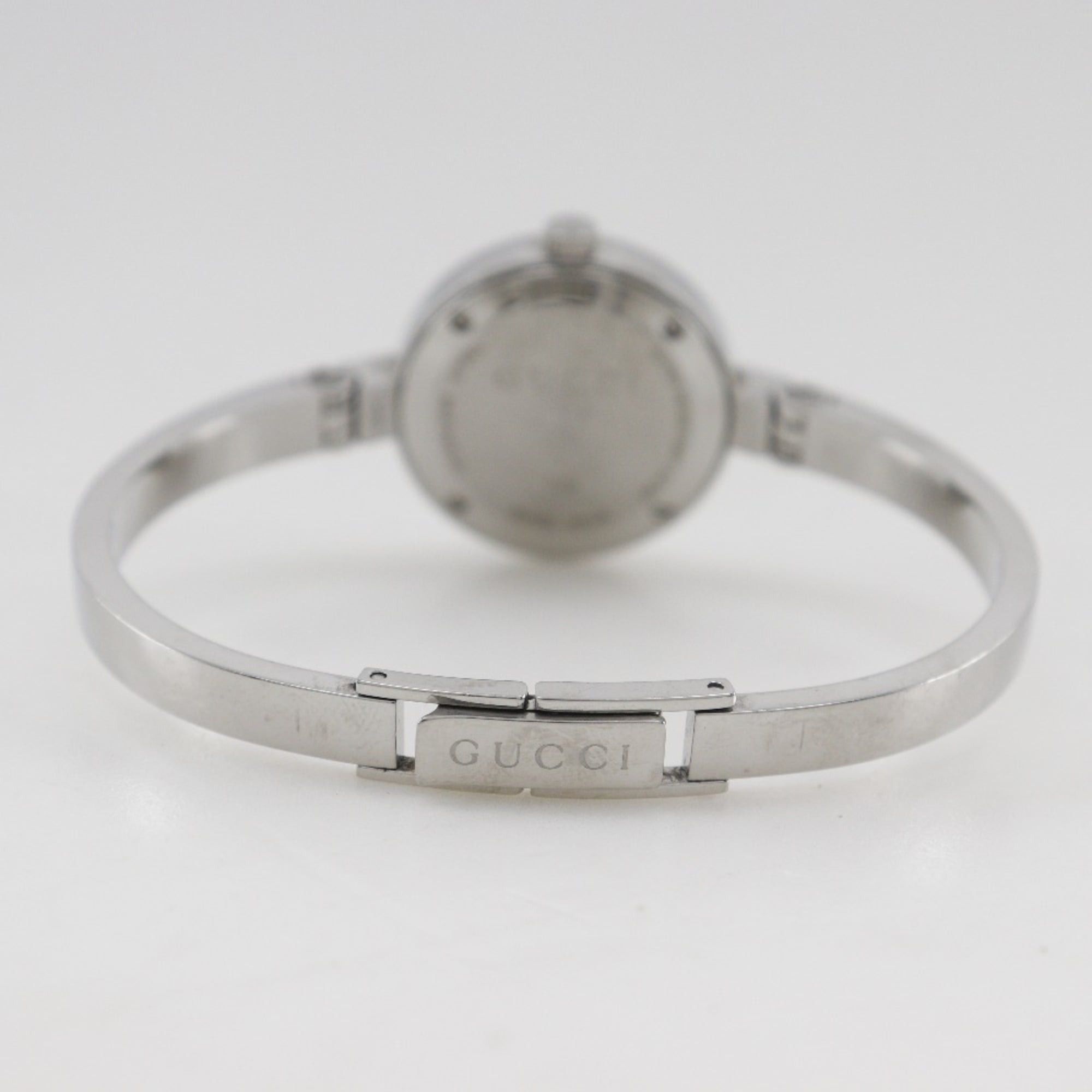 Gucci Gucci G Circle Watch Logo 105 Stainless Steel Quartz Analog Display White Dial Women's Size ONE SIZE - 5 Thumbnail