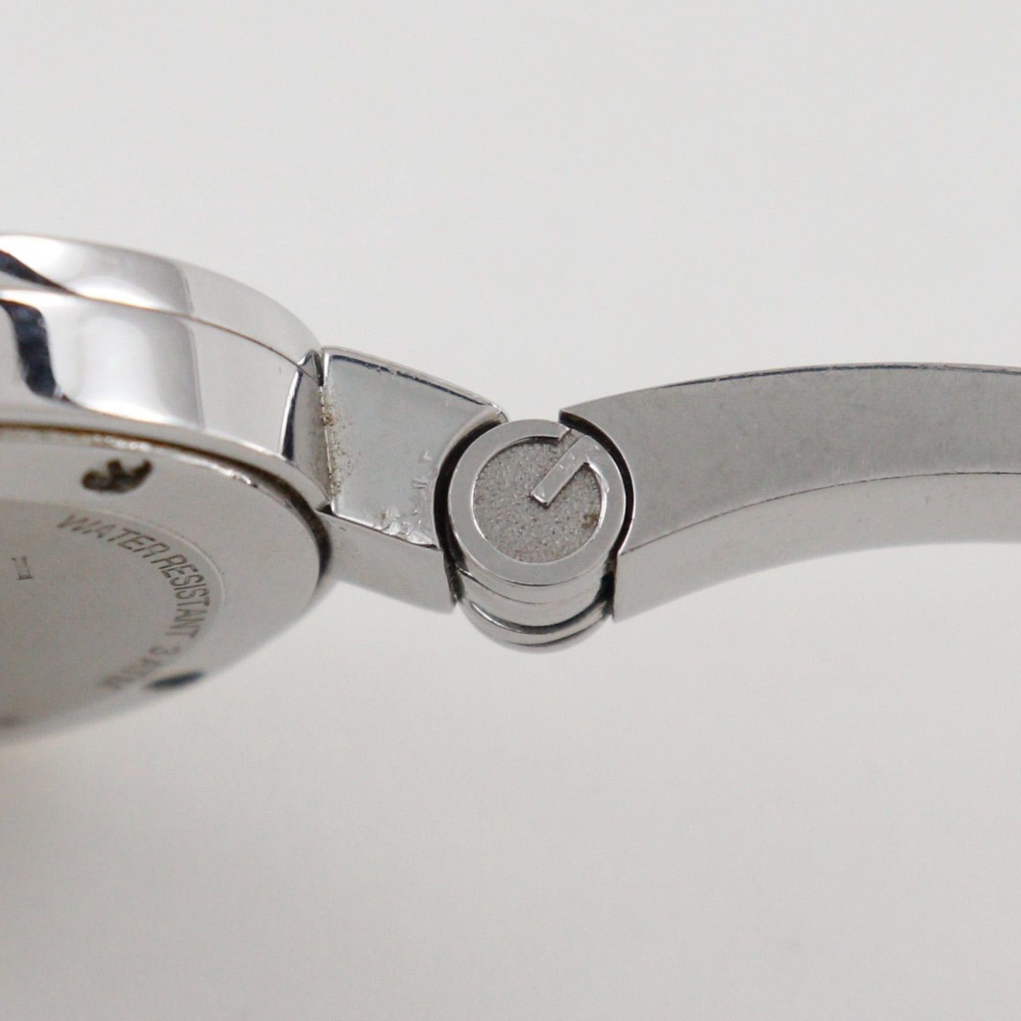Gucci Gucci G Circle Watch Logo 105 Stainless Steel Quartz Analog Display White Dial Women's Size ONE SIZE - 10 Thumbnail