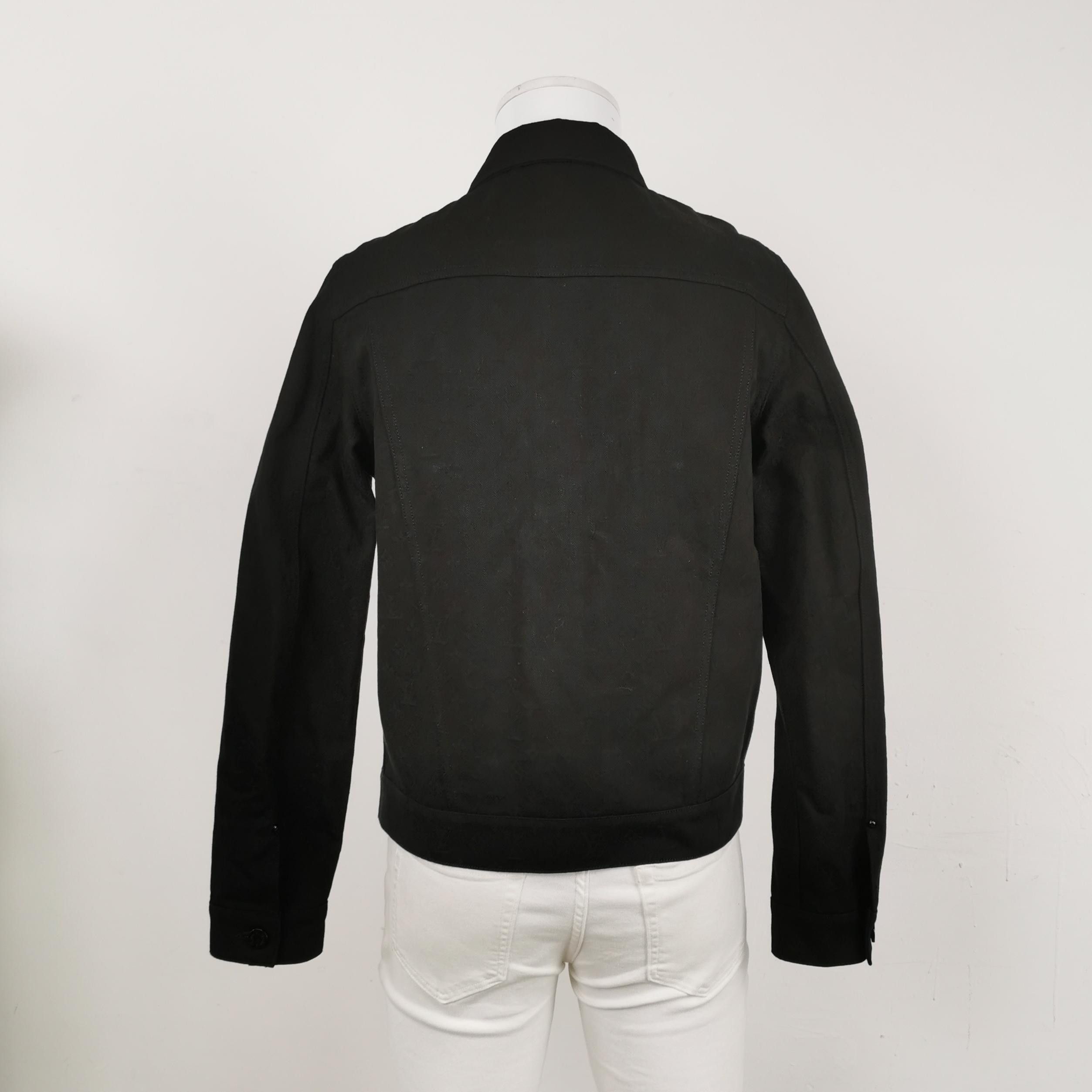 Louis Vuitton Louis Vuitton XXS Cotton Solid Collared Jacket Size US XXS / EU 40 - 3 Thumbnail